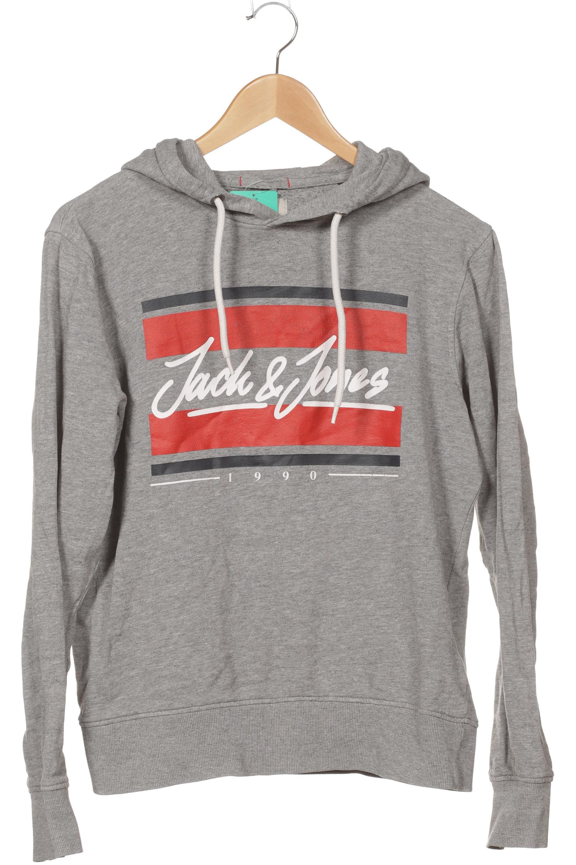 

Jack & Jones Herren Kapuzenpullover, grau, Gr.