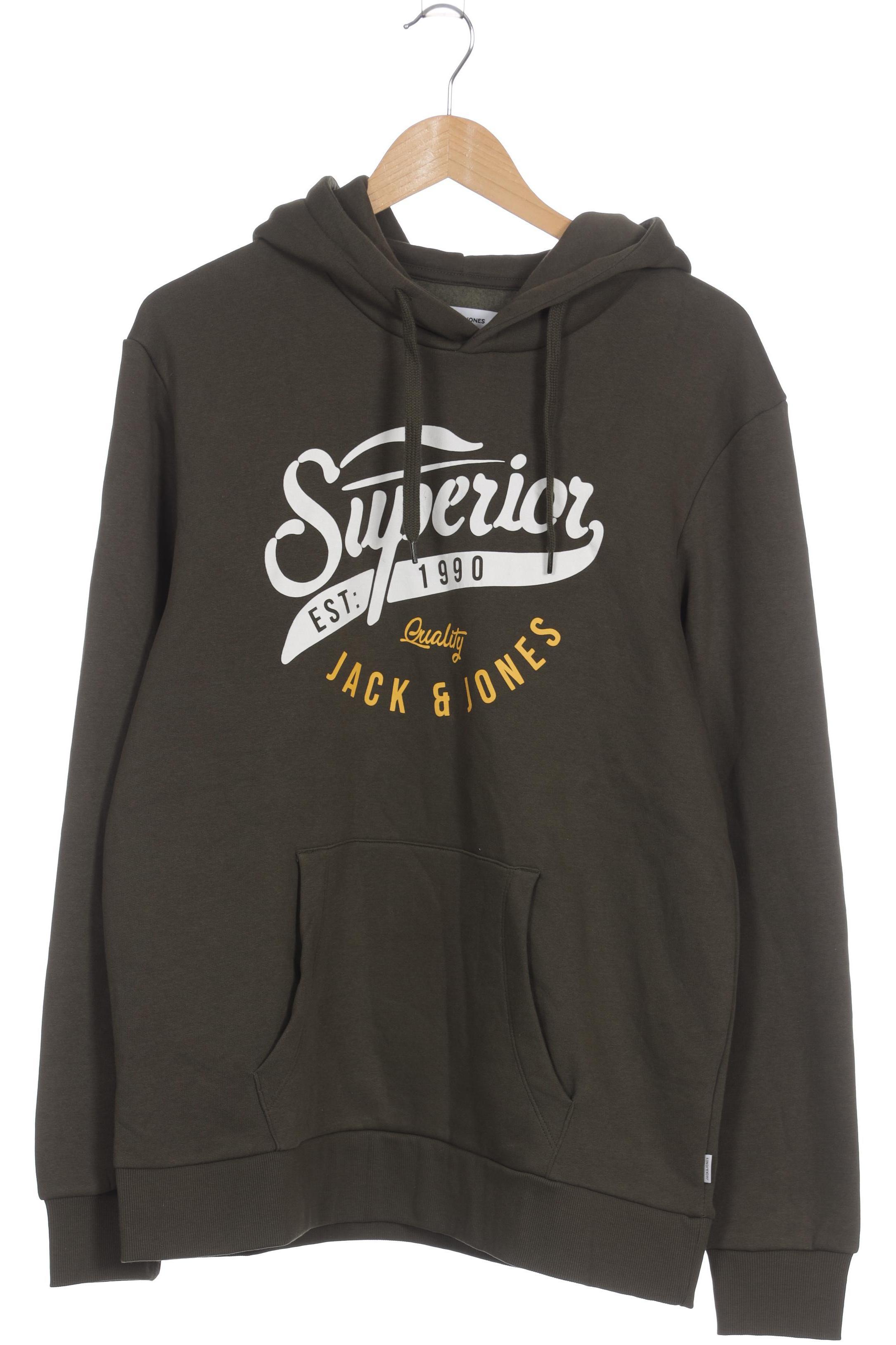 

Jack & Jones Herren Kapuzenpullover, grün, Gr.