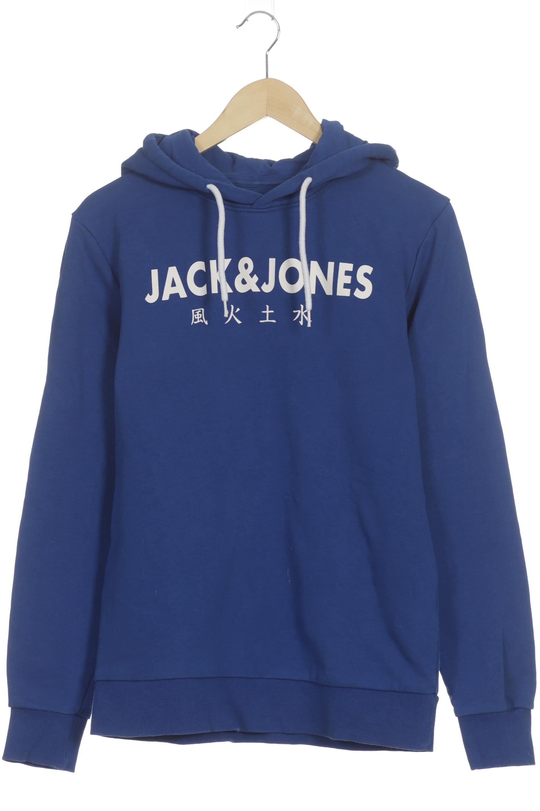 

Jack & Jones Herren Kapuzenpullover, blau, Gr.