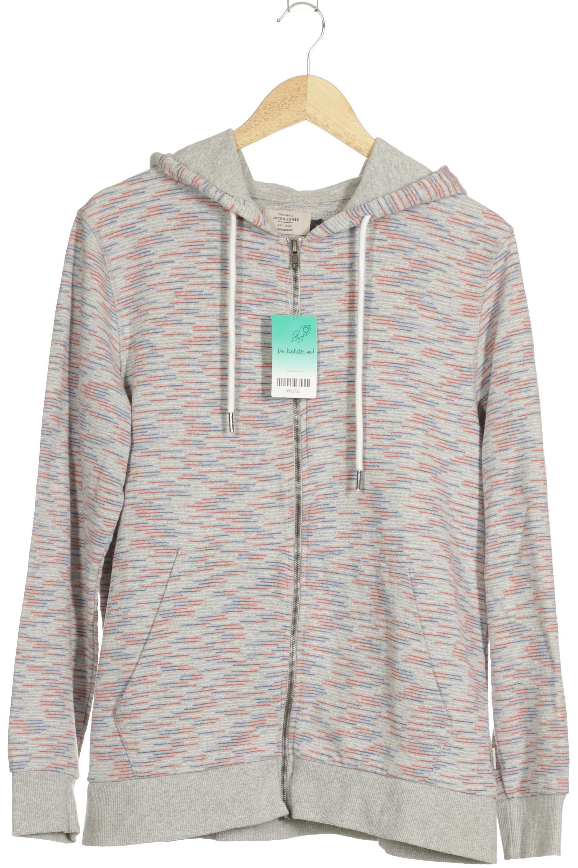 

Jack & Jones Herren Kapuzenpullover, grau, Gr.