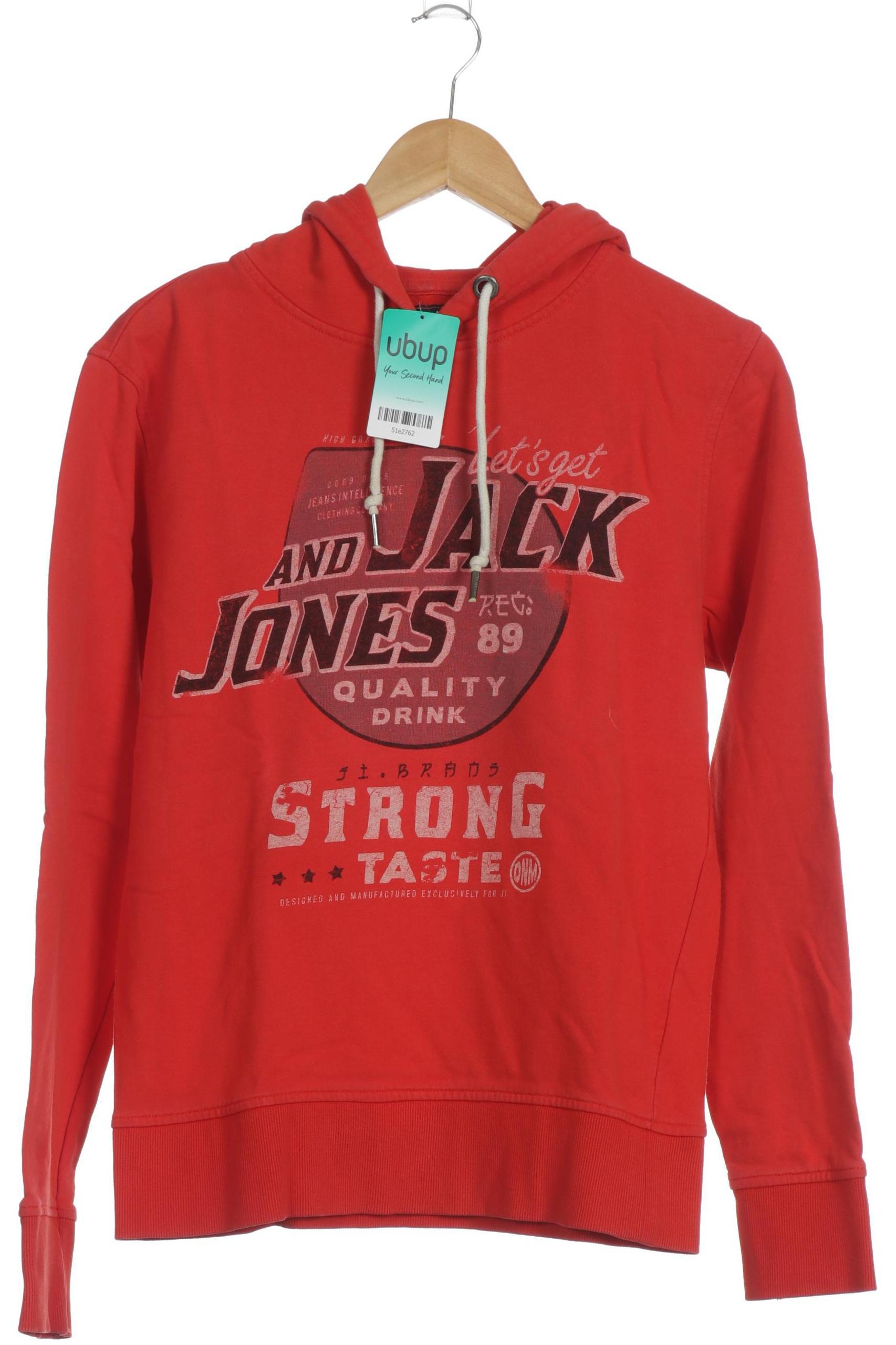 

Jack & Jones Herren Kapuzenpullover, rot, Gr.