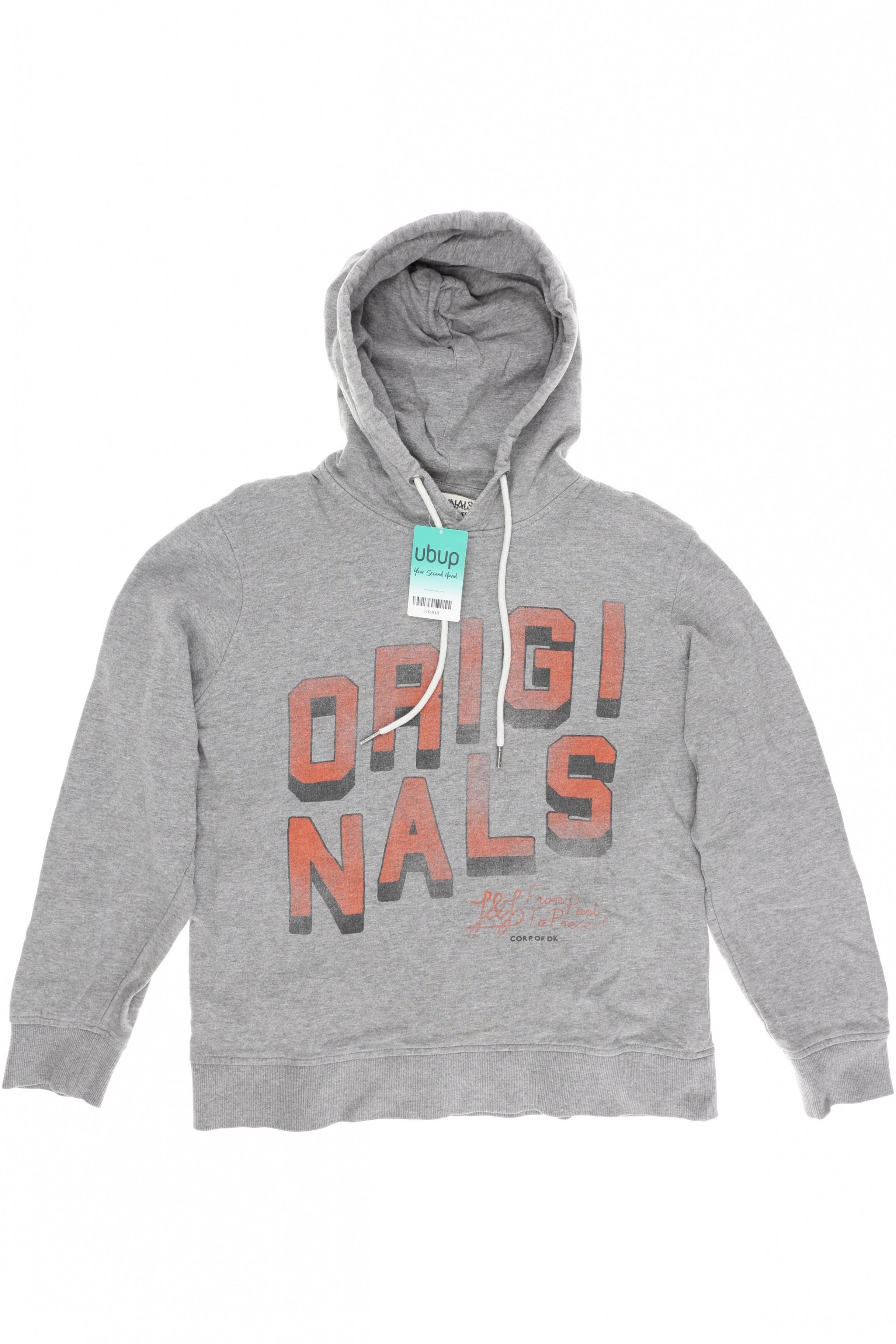 

Jack & Jones Herren Kapuzenpullover, grau, Gr.