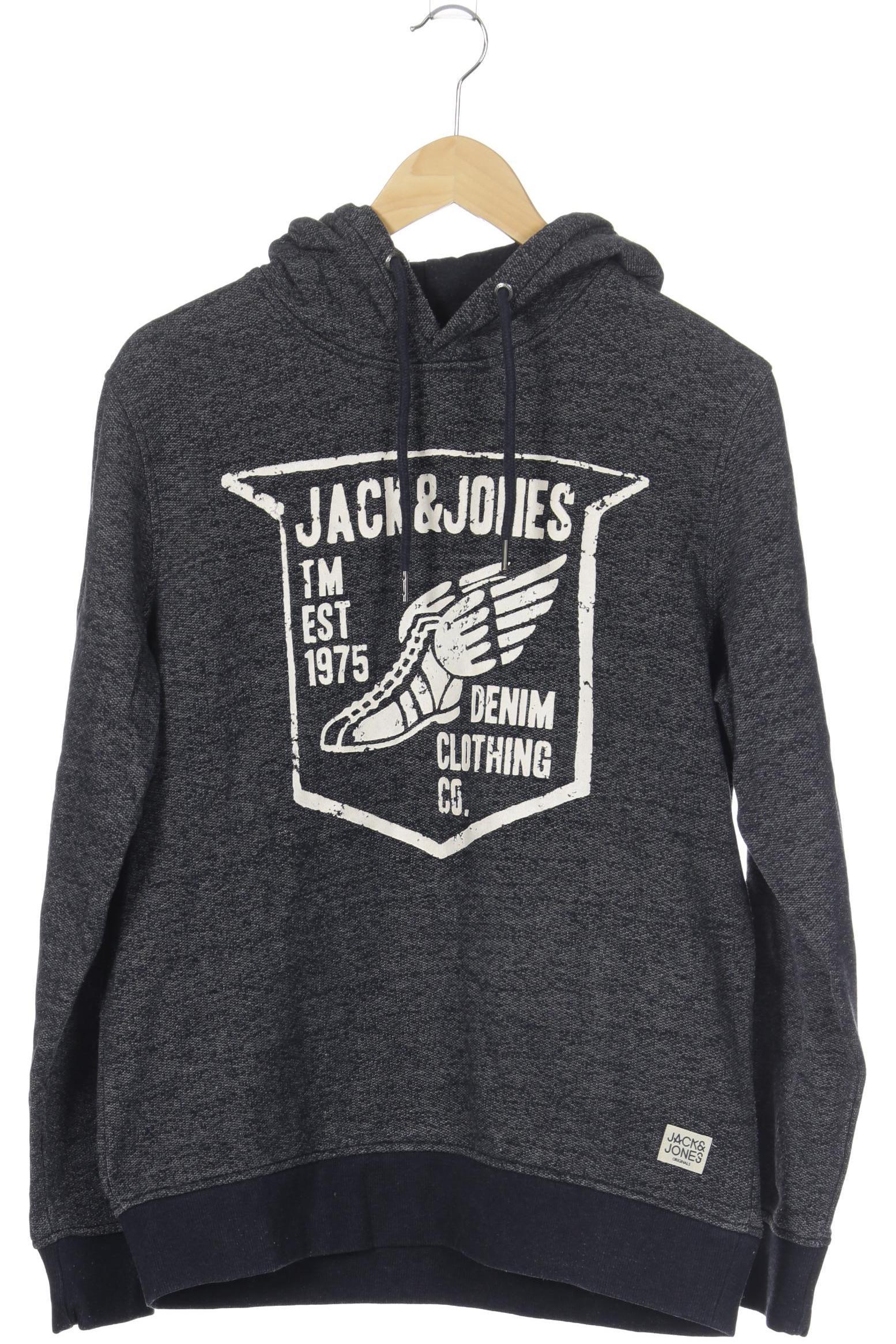 

Jack & Jones Herren Kapuzenpullover, blau, Gr.