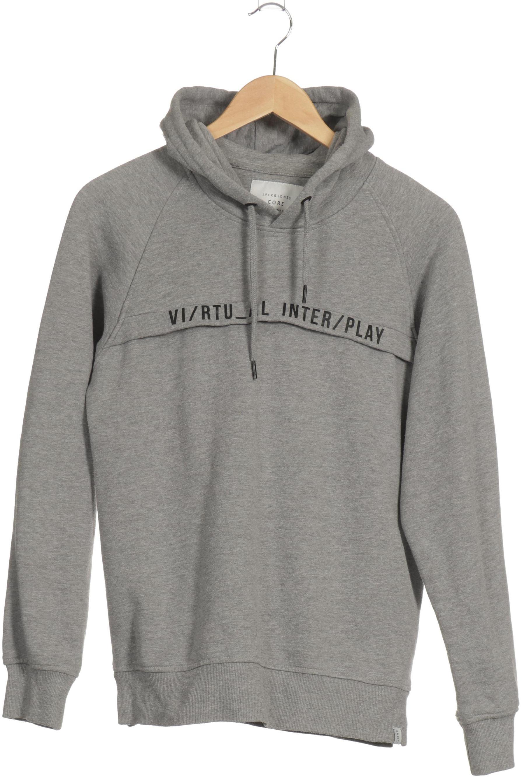Thumbnail - Jack &amp; Jones Herren Kapuzenpullover, grau, Gr.