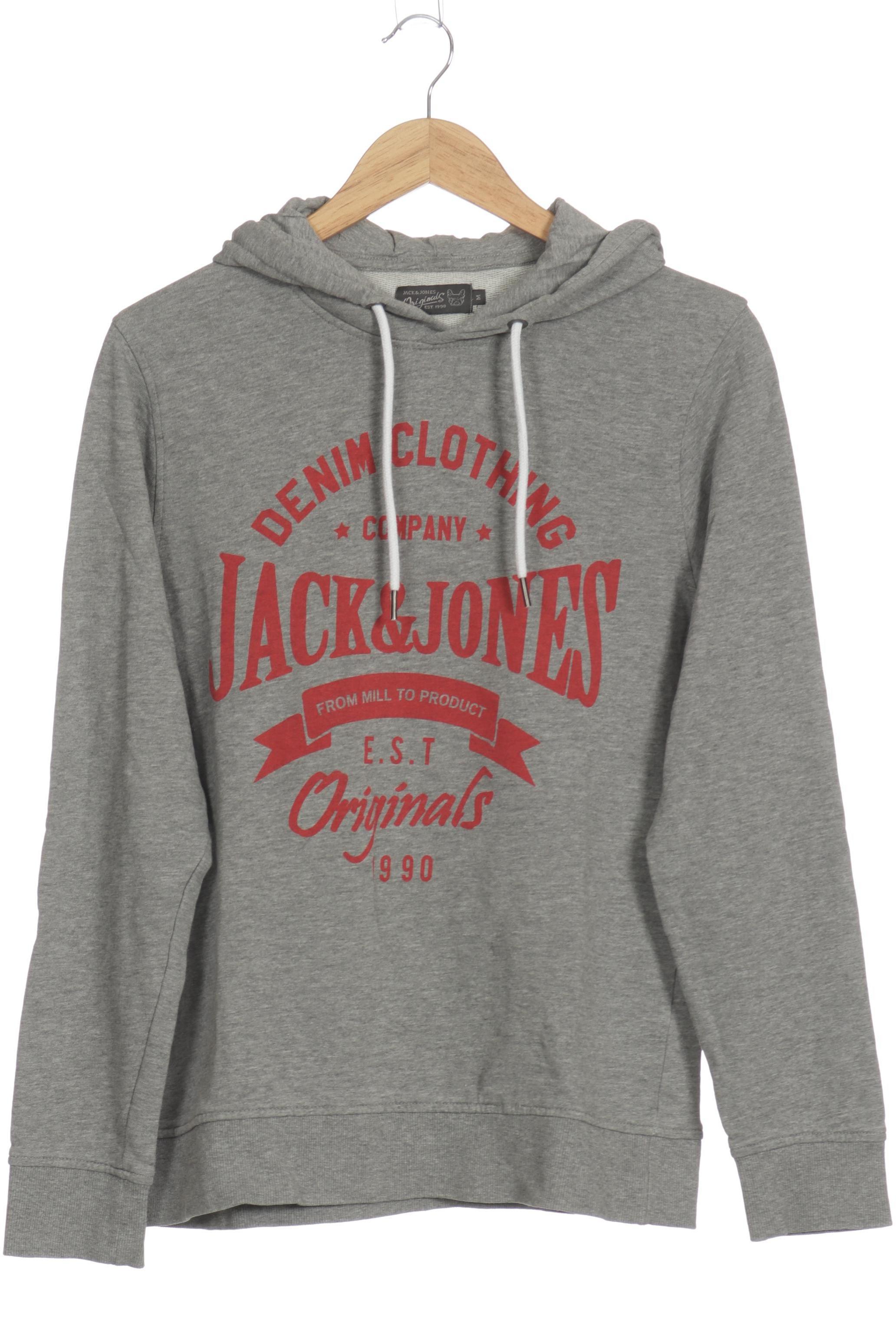 

Jack & Jones Herren Kapuzenpullover, grau, Gr.