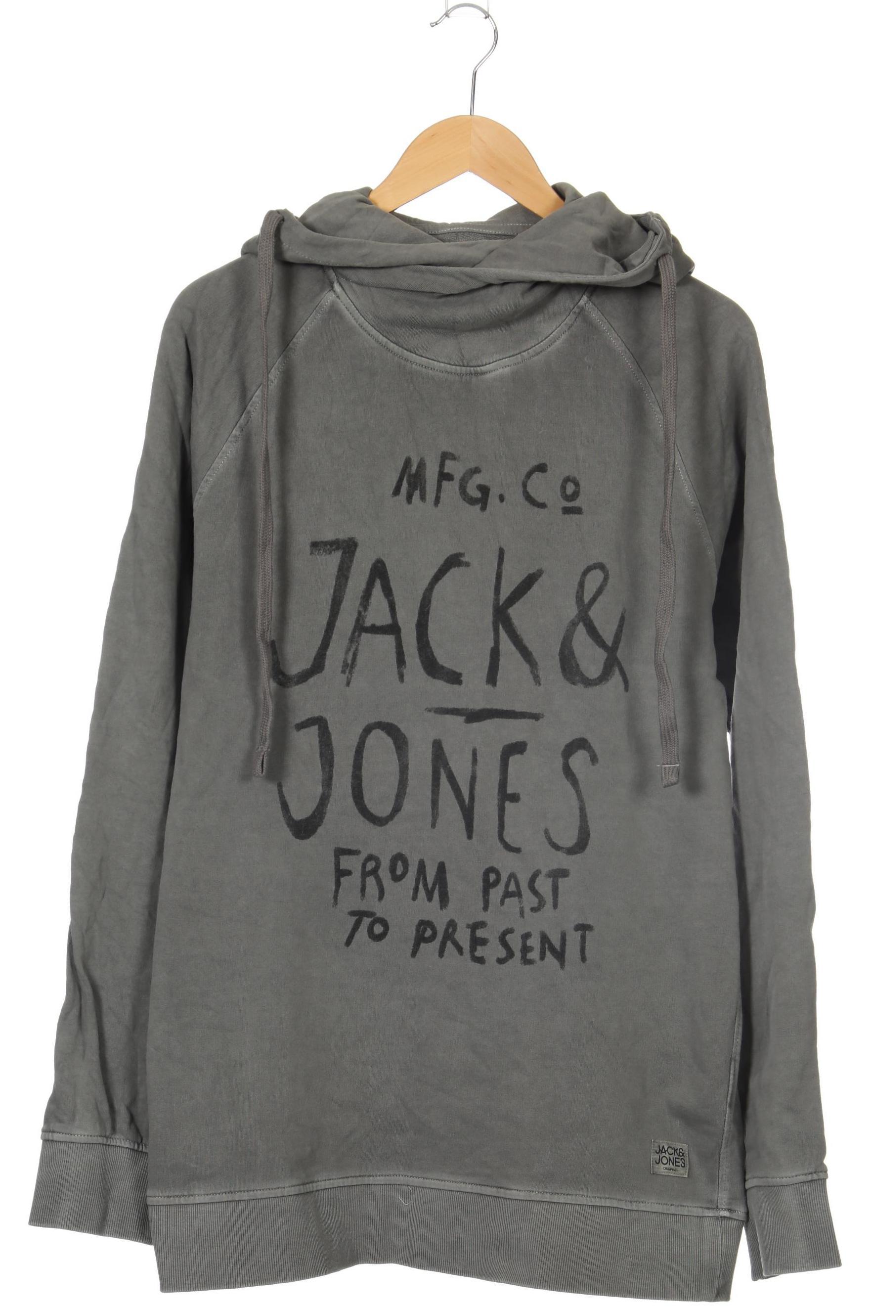 

Jack & Jones Herren Kapuzenpullover, grau, Gr.
