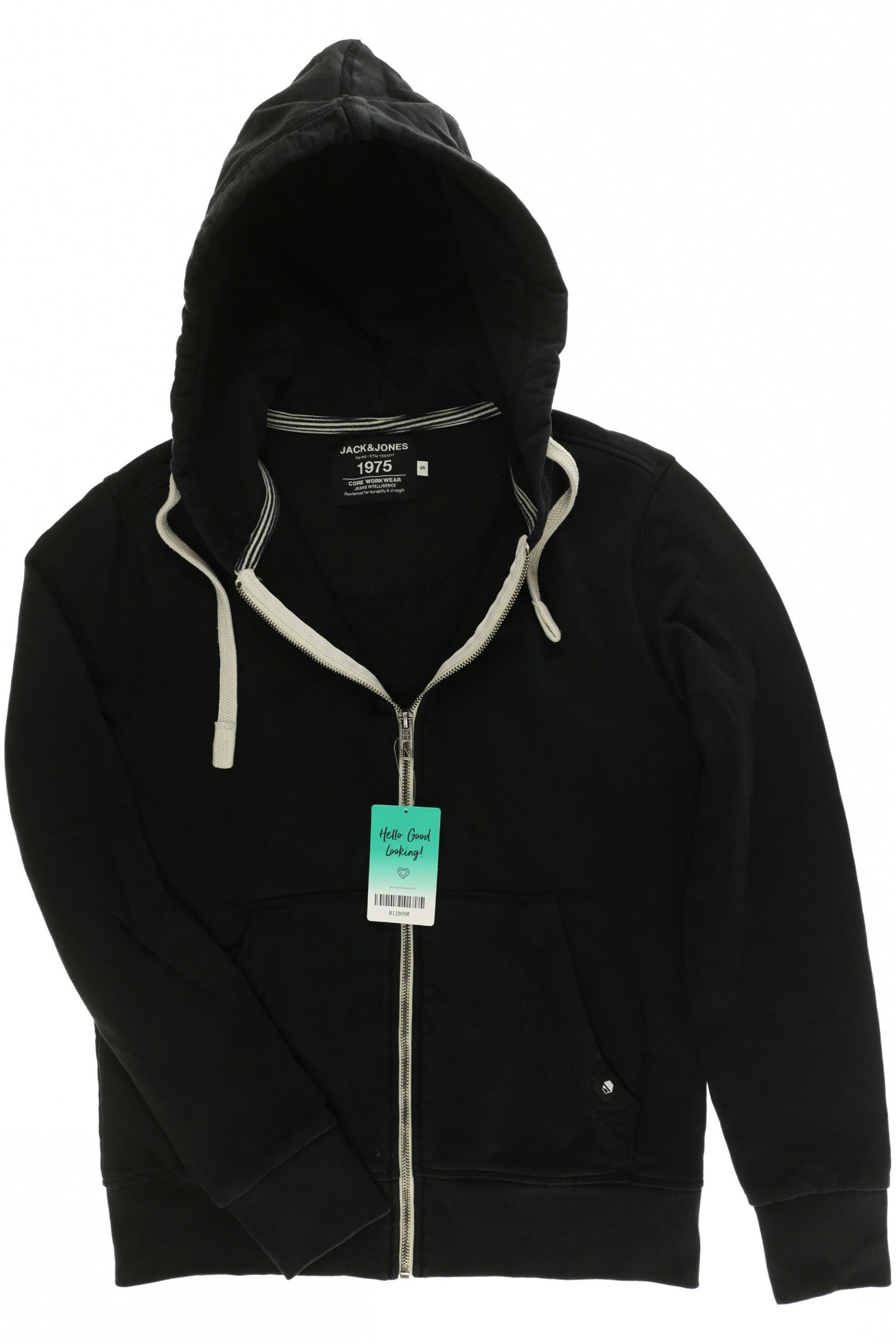 

Jack & Jones Herren Kapuzenpullover, schwarz, Gr.