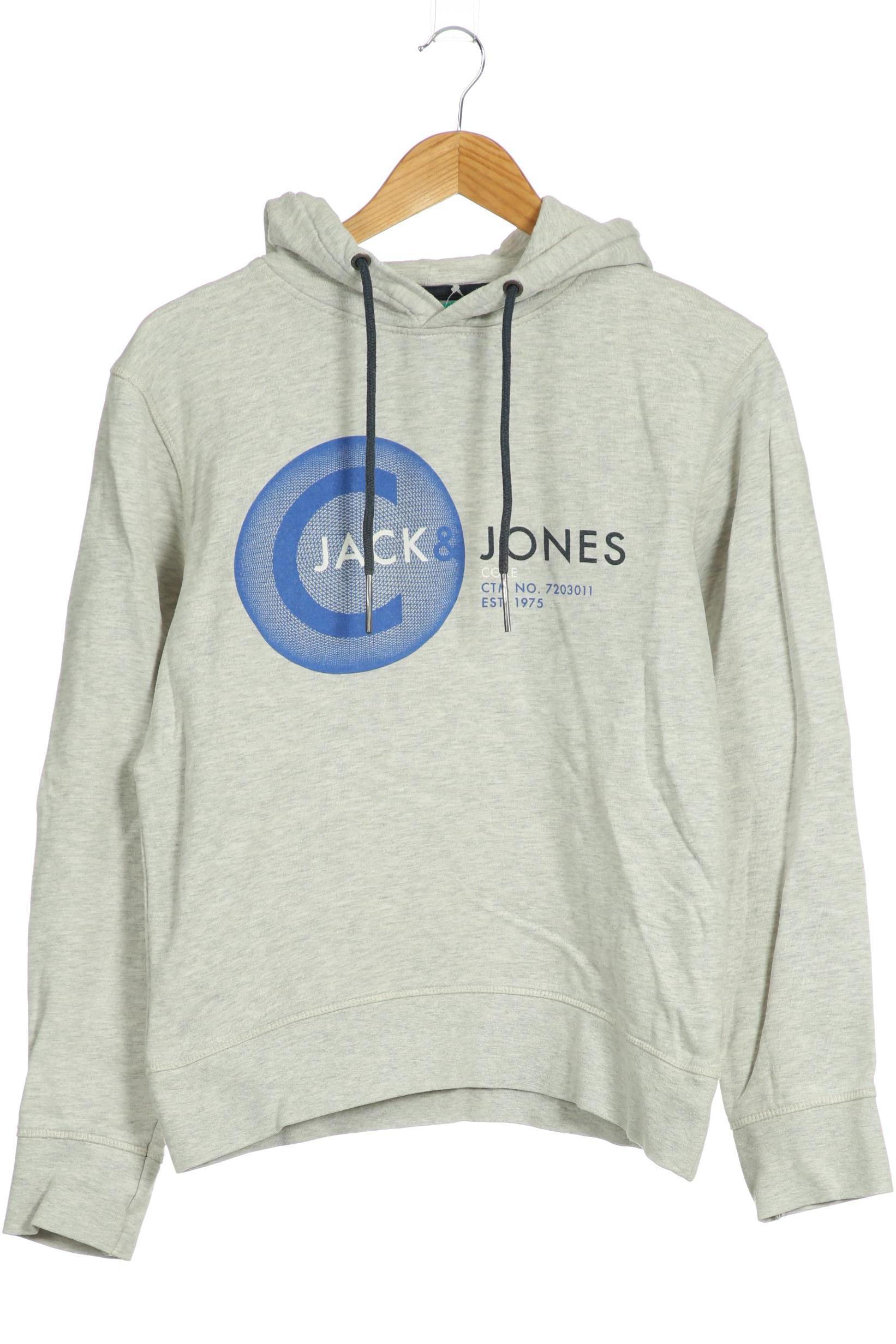 

Jack & Jones Herren Kapuzenpullover, grau, Gr.