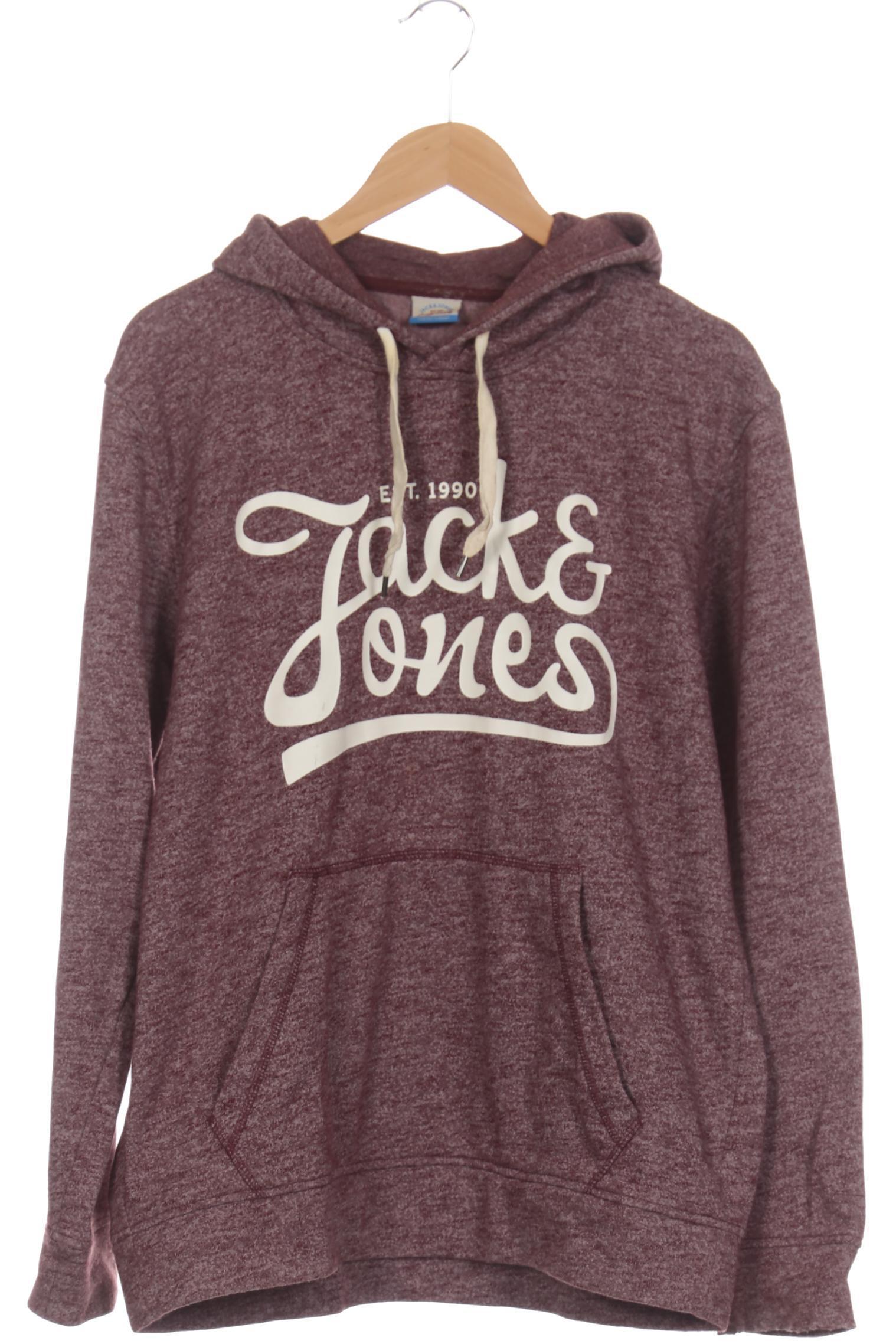 

Jack & Jones Herren Kapuzenpullover, rot, Gr.