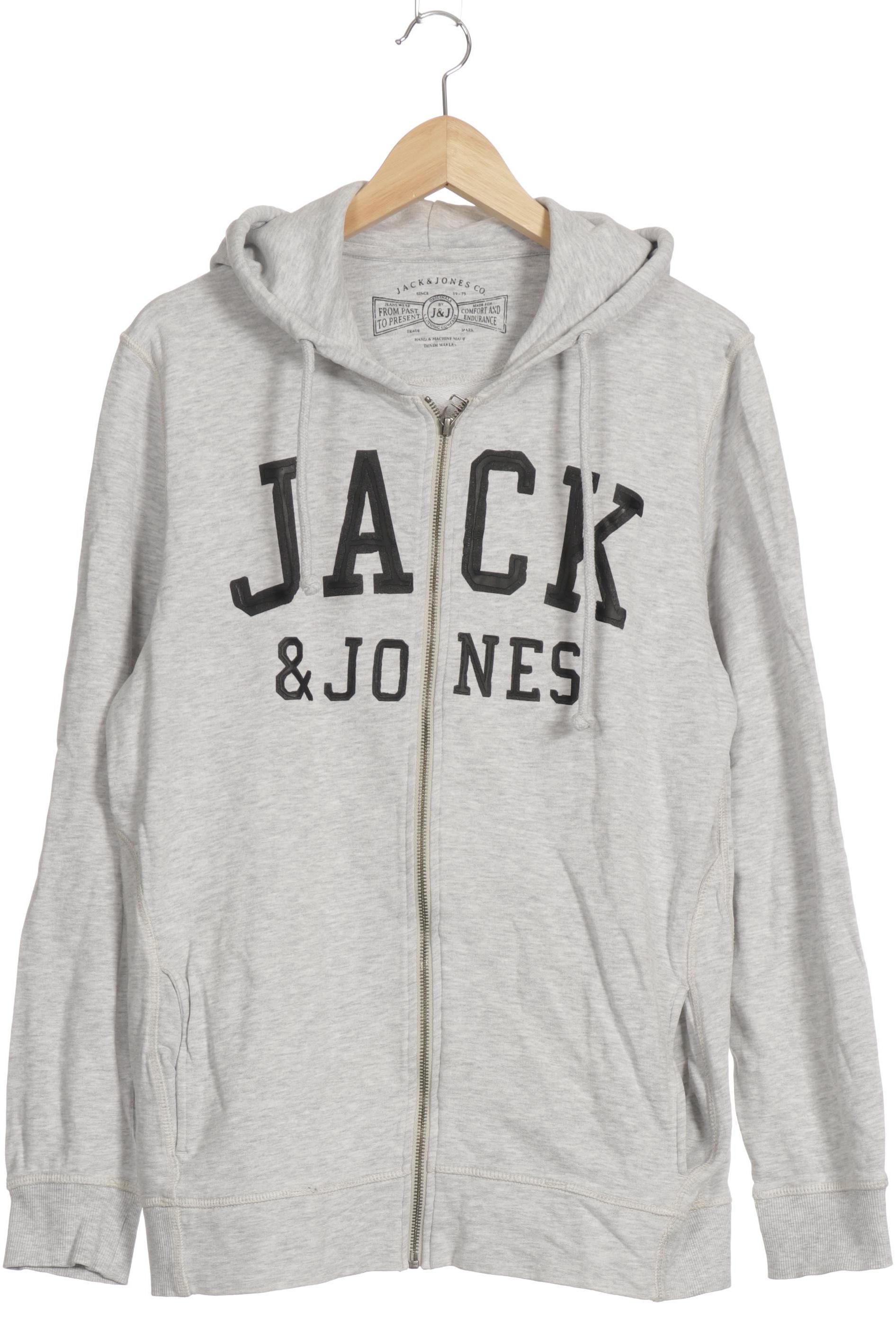 

Jack & Jones Herren Kapuzenpullover, grau, Gr.