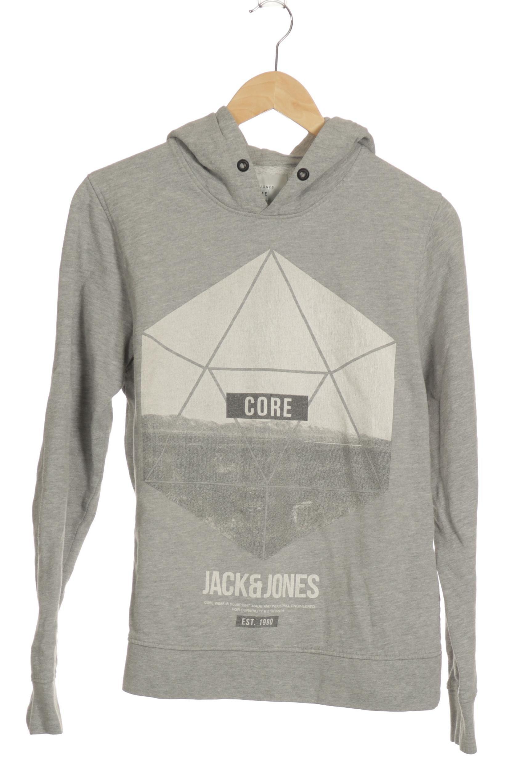 

Jack & Jones Herren Kapuzenpullover, grau, Gr.