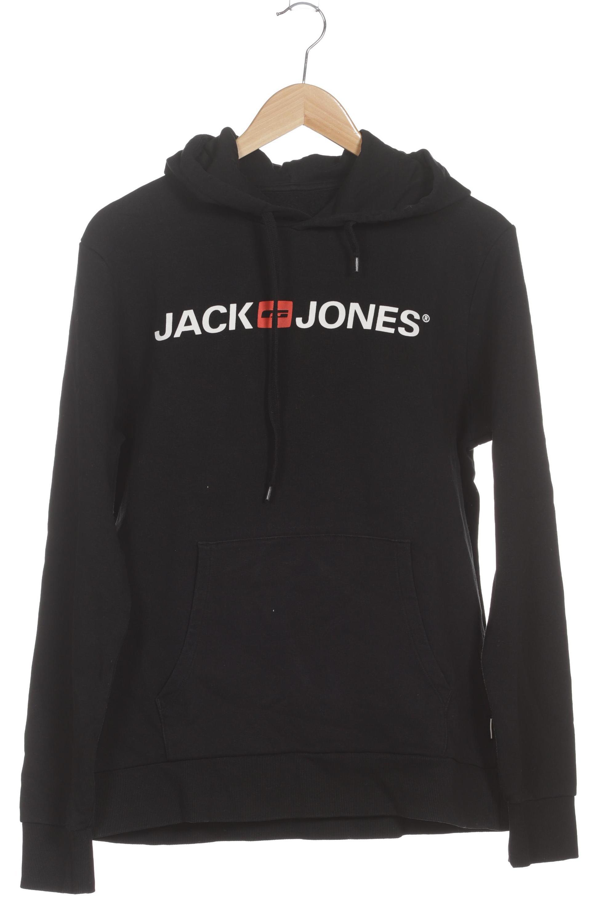 

Jack & Jones Herren Kapuzenpullover, schwarz, Gr.