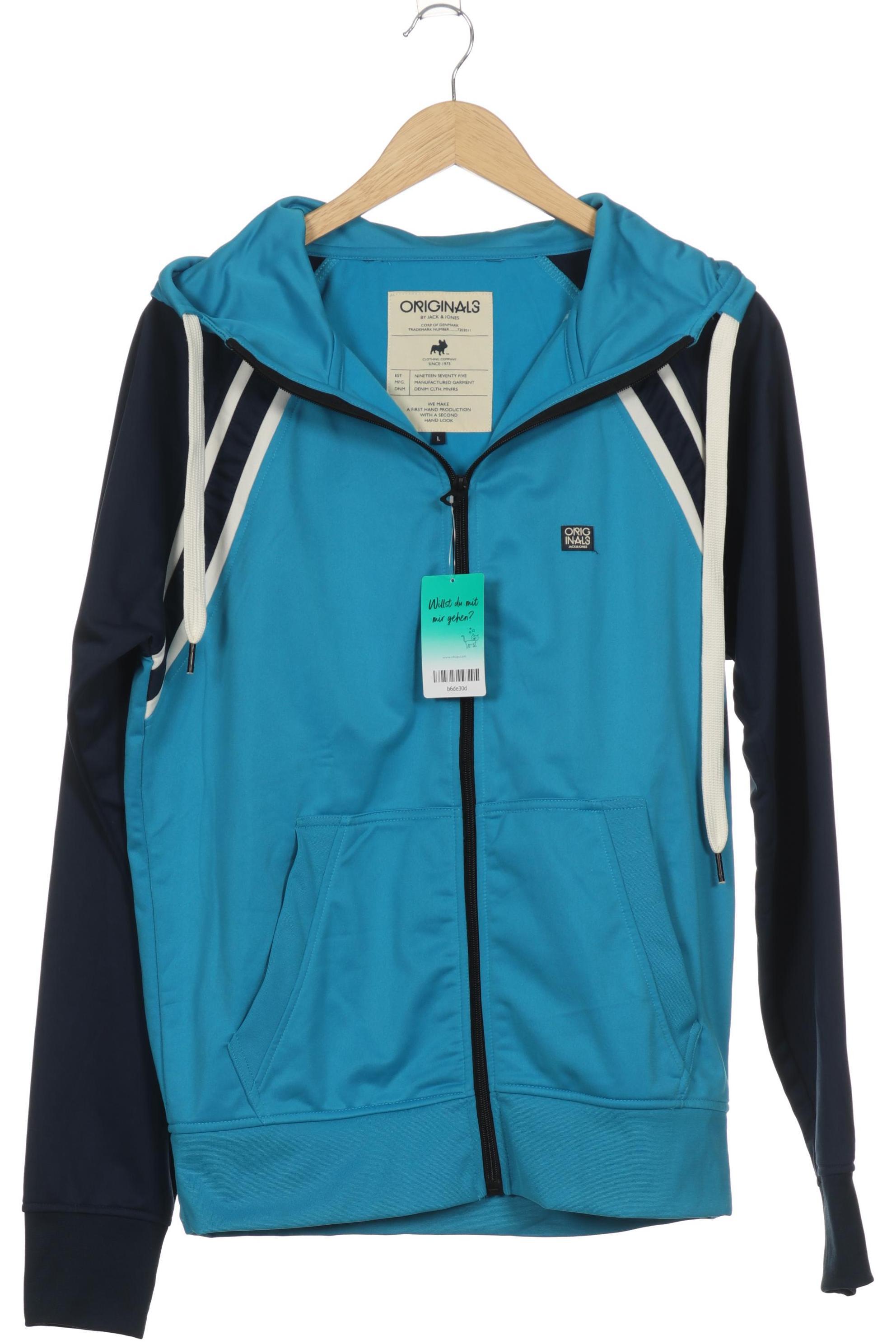 

Jack & Jones Herren Kapuzenpullover, blau, Gr.