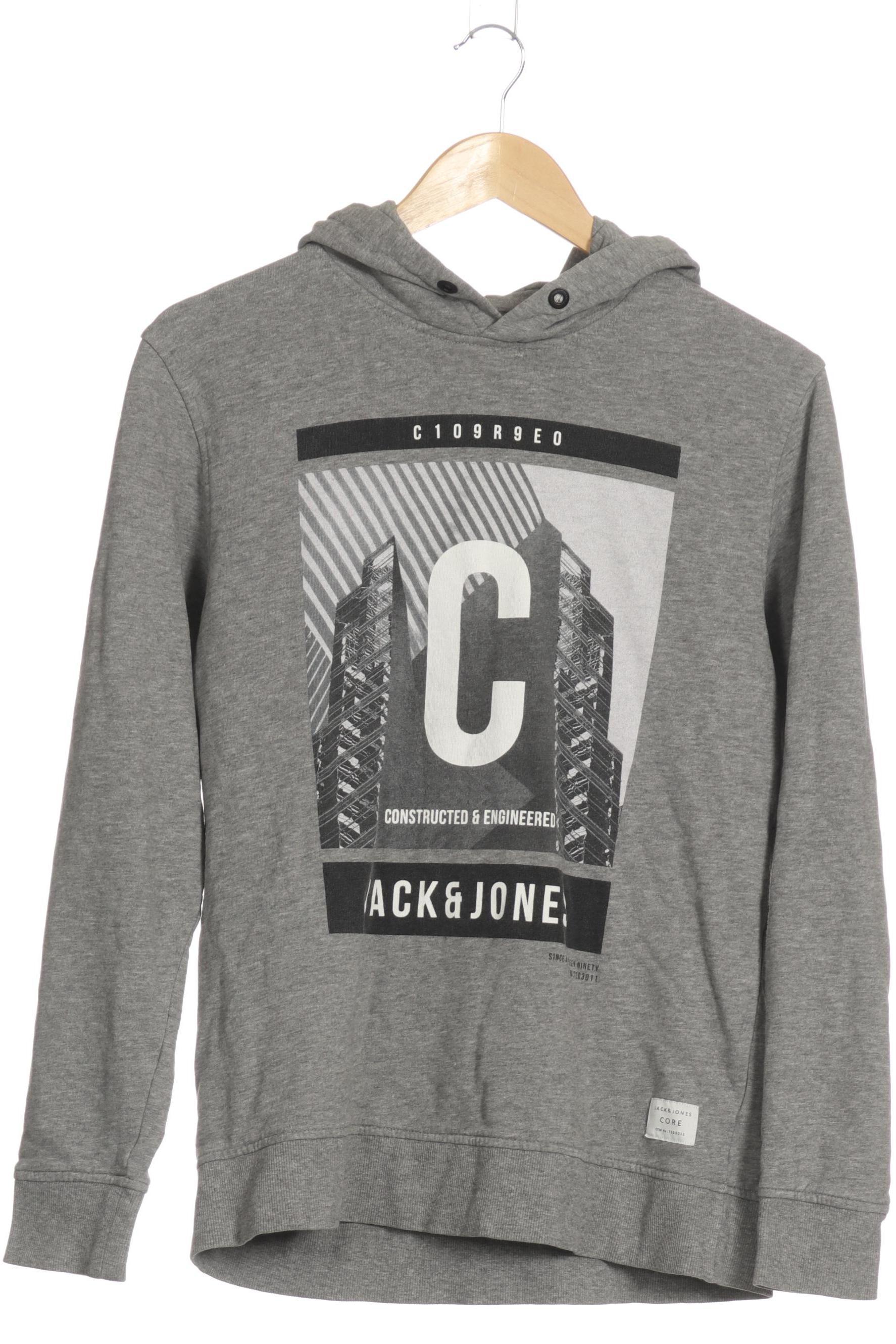

Jack & Jones Herren Kapuzenpullover, grau, Gr.