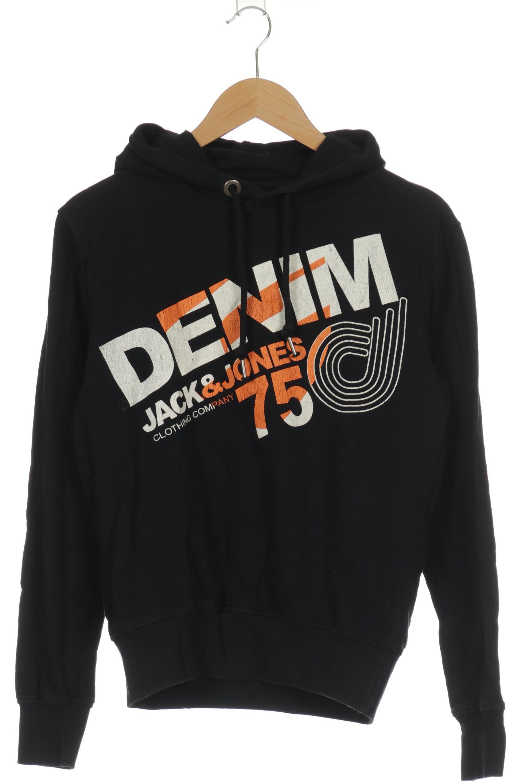 

Jack & Jones Herren Kapuzenpullover, schwarz, Gr.