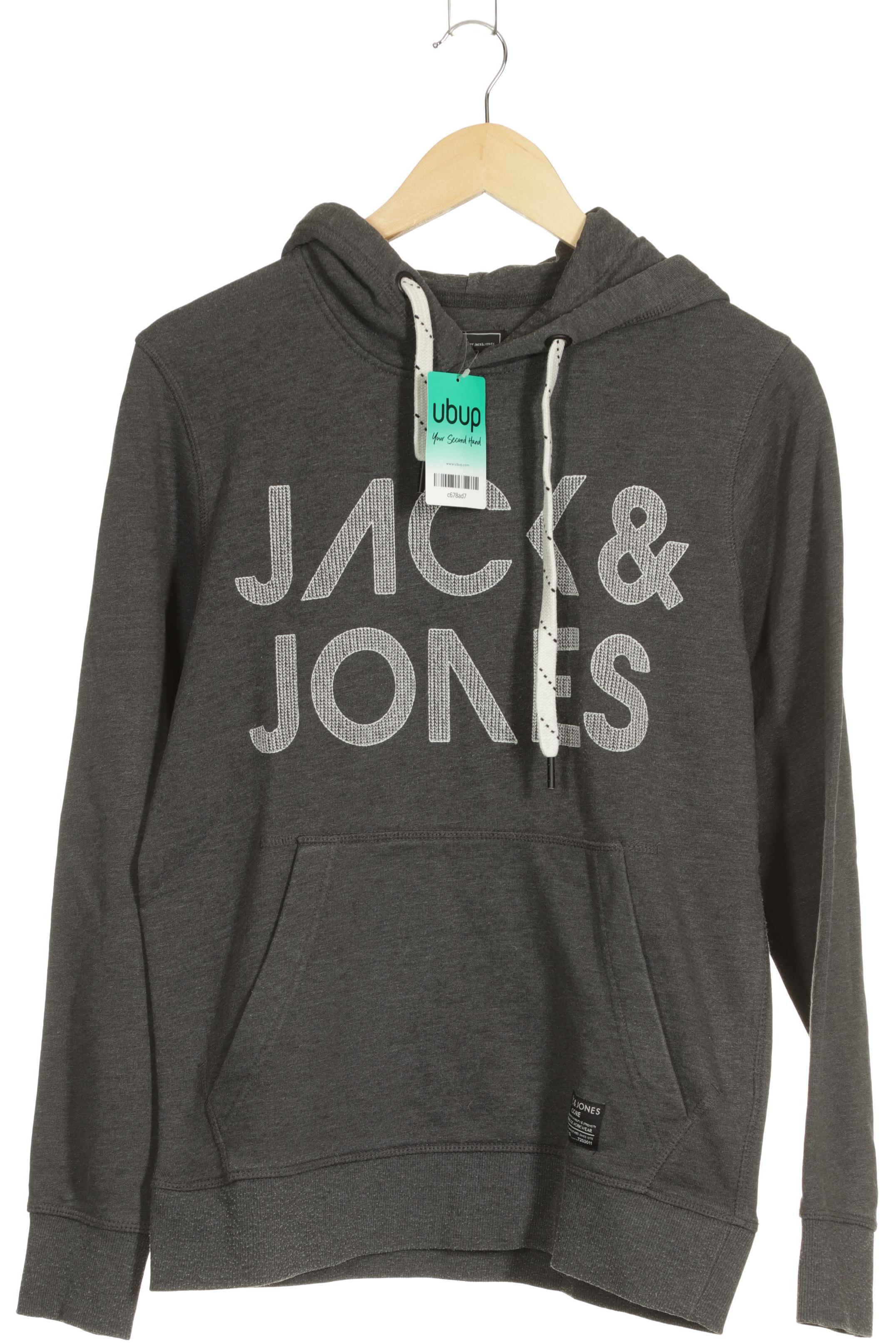

Jack & Jones Herren Kapuzenpullover, grau, Gr.