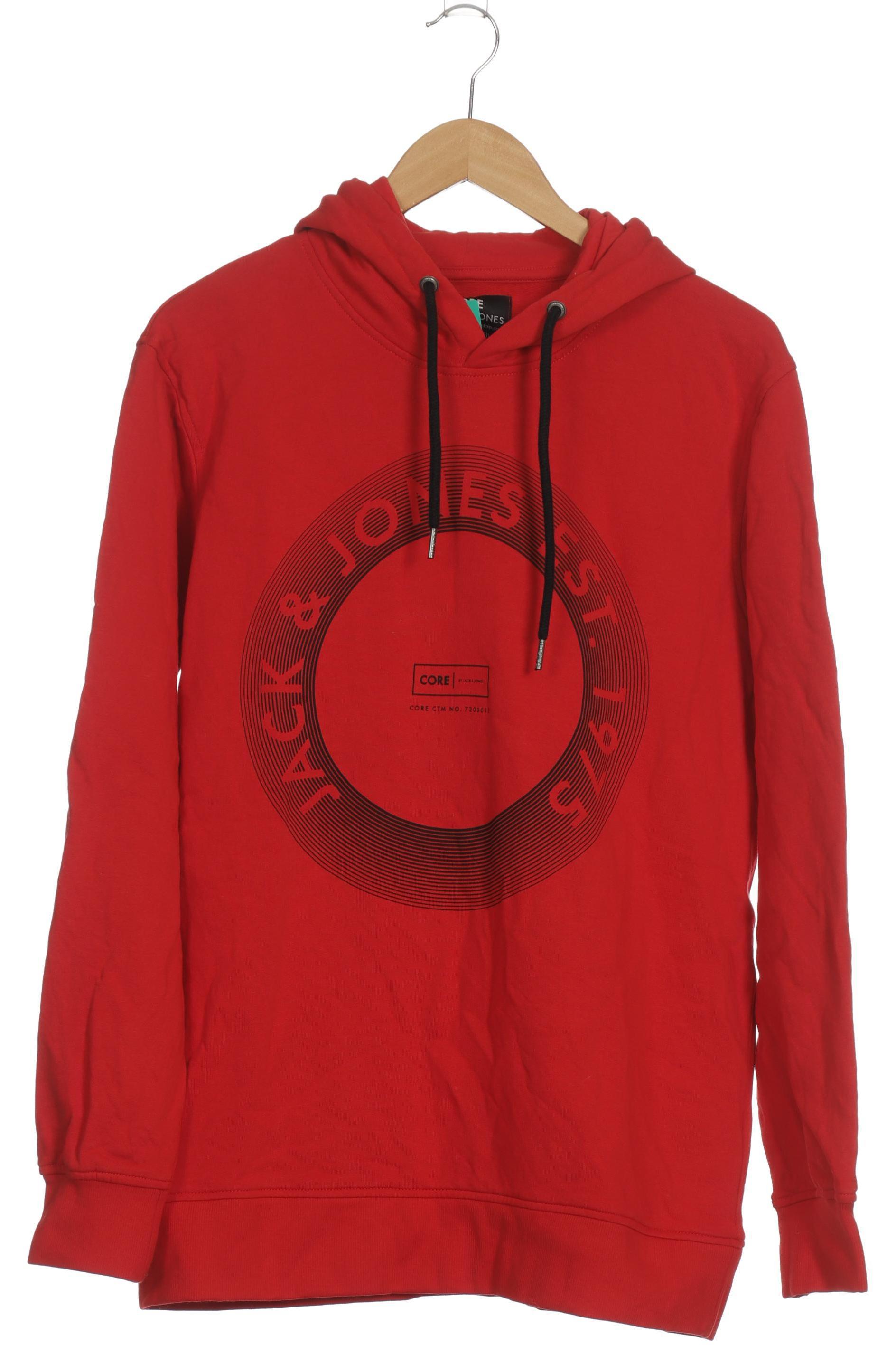 

Jack & Jones Herren Kapuzenpullover, rot, Gr.