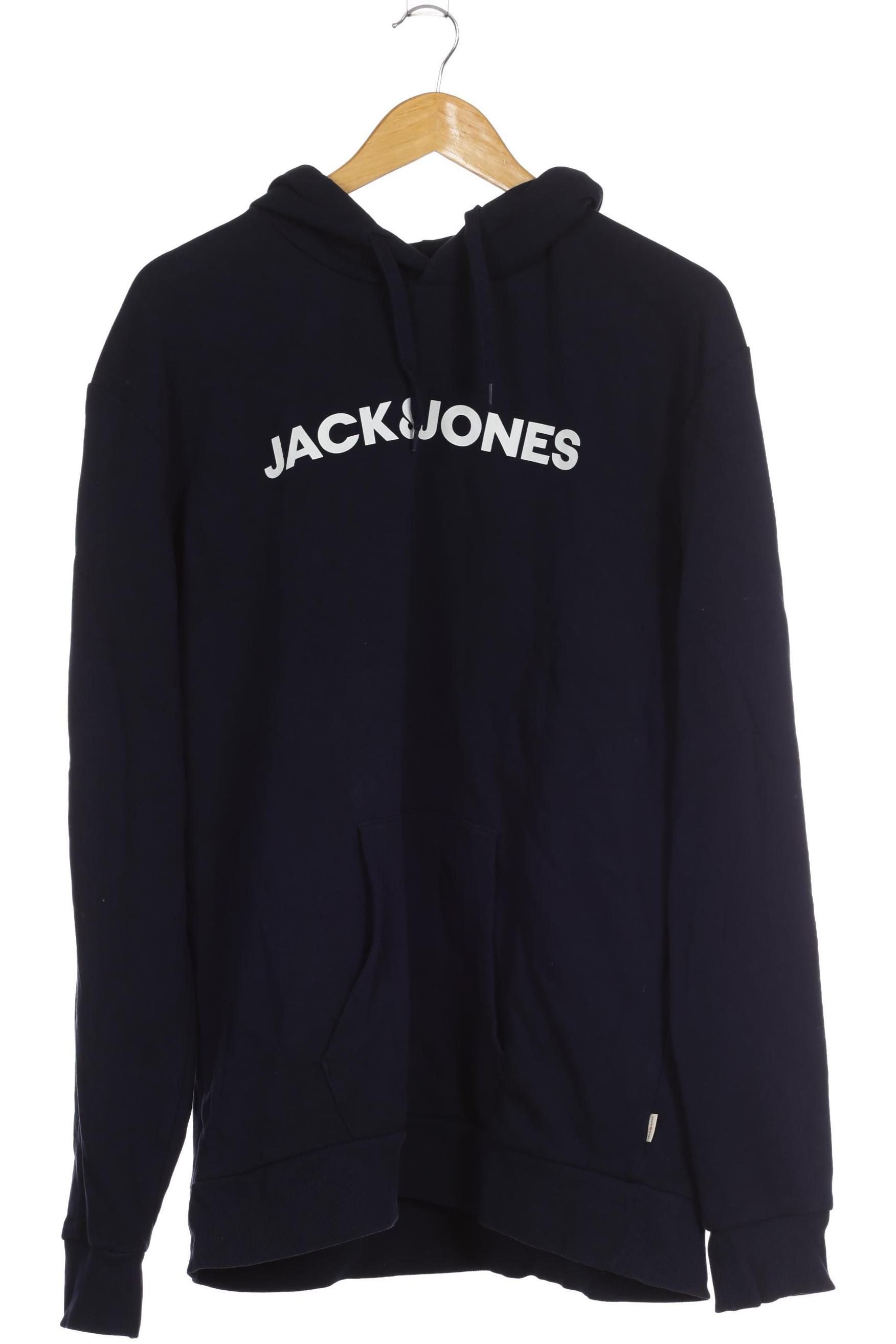 

Jack & Jones Herren Kapuzenpullover, blau, Gr.