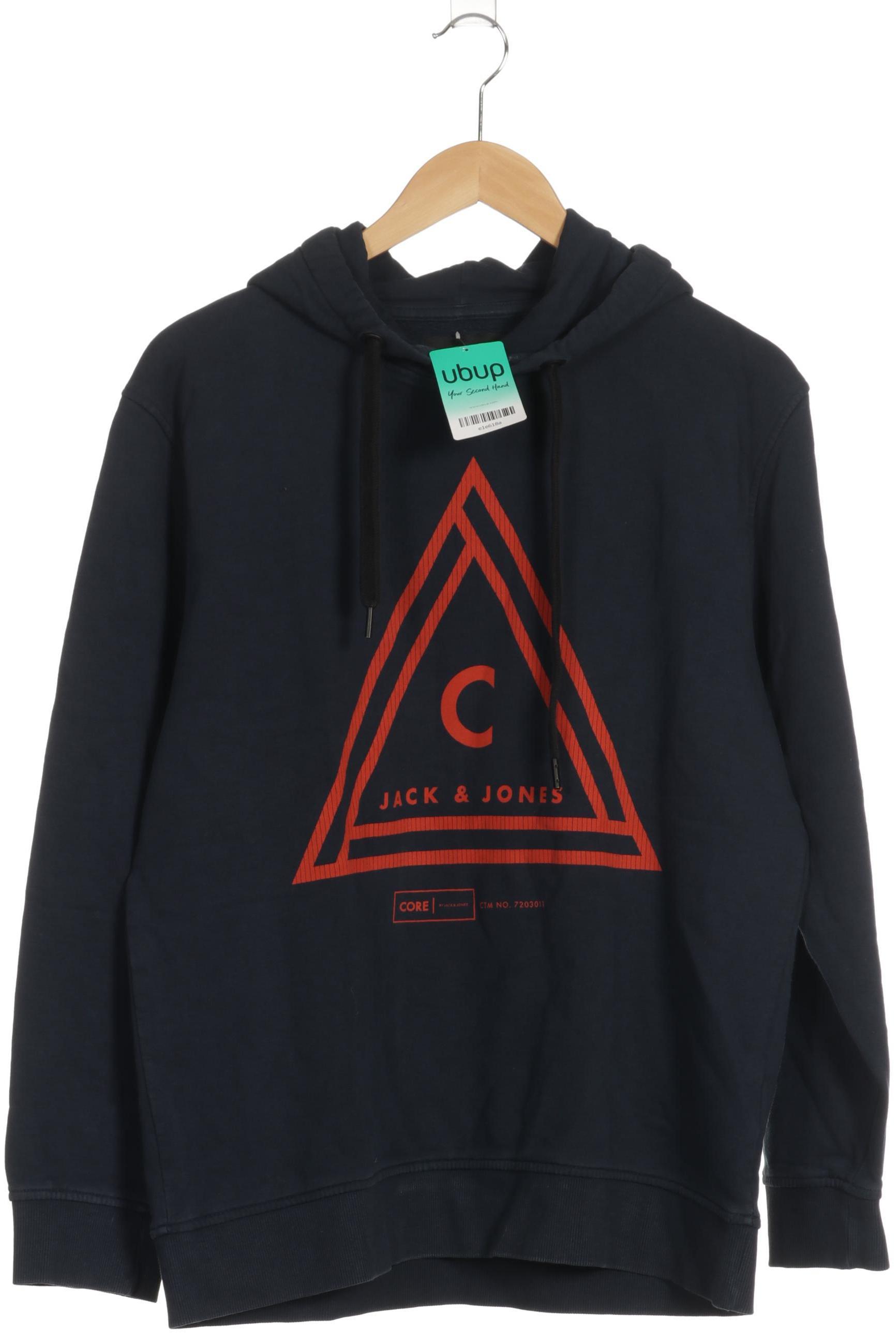 

Jack & Jones Herren Kapuzenpullover, blau, Gr.