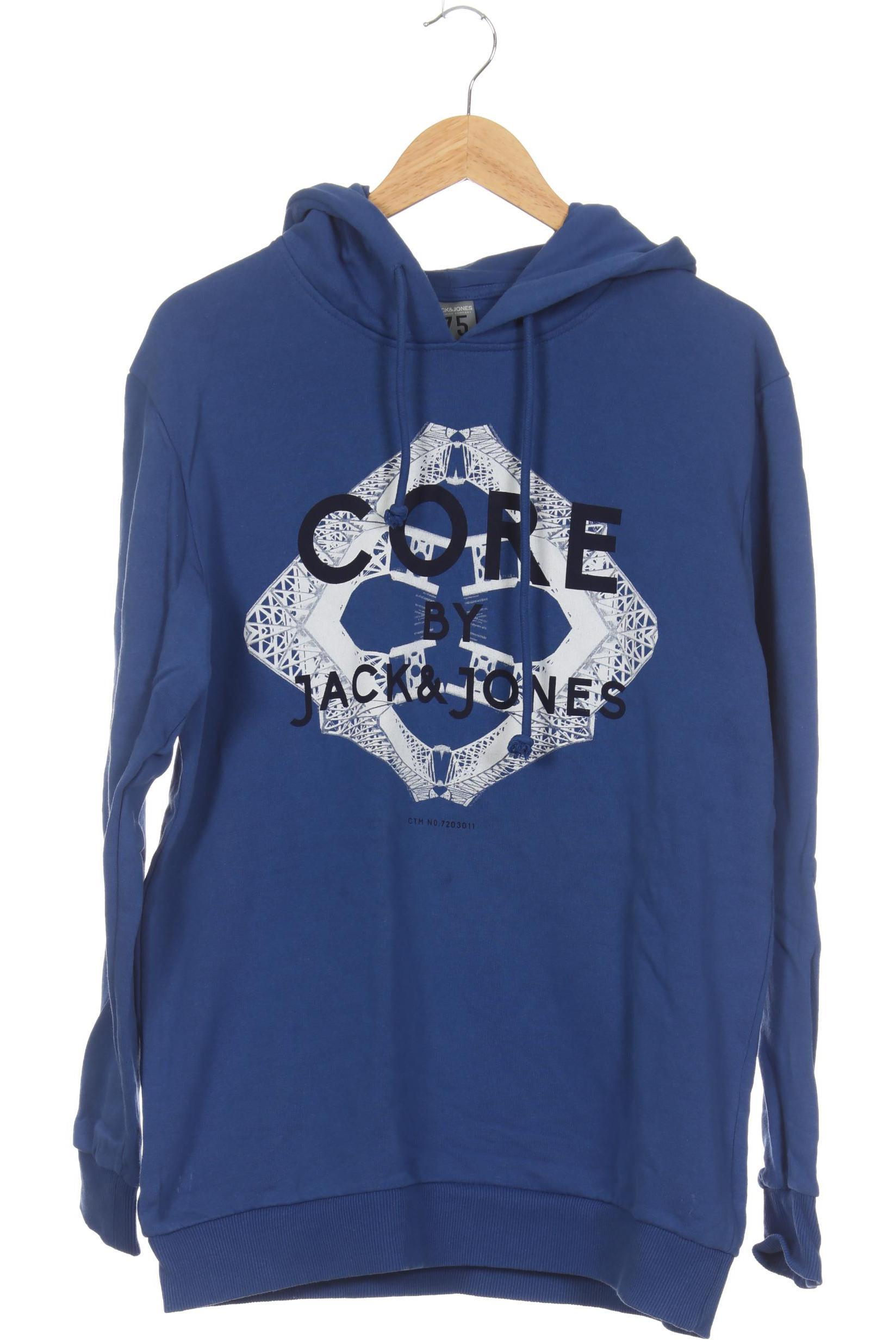 

Jack & Jones Herren Kapuzenpullover, blau, Gr.