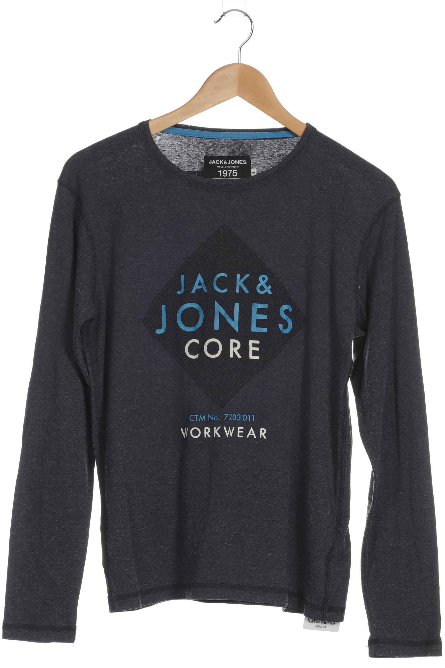 Thumbnail - Jack &amp; Jones Herren Langarmshirt, grau, Gr.