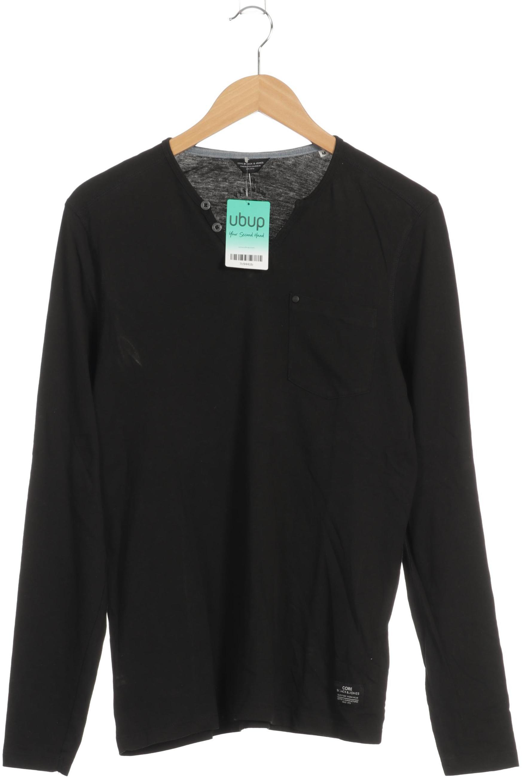 

Jack & Jones Herren Langarmshirt, schwarz, Gr.
