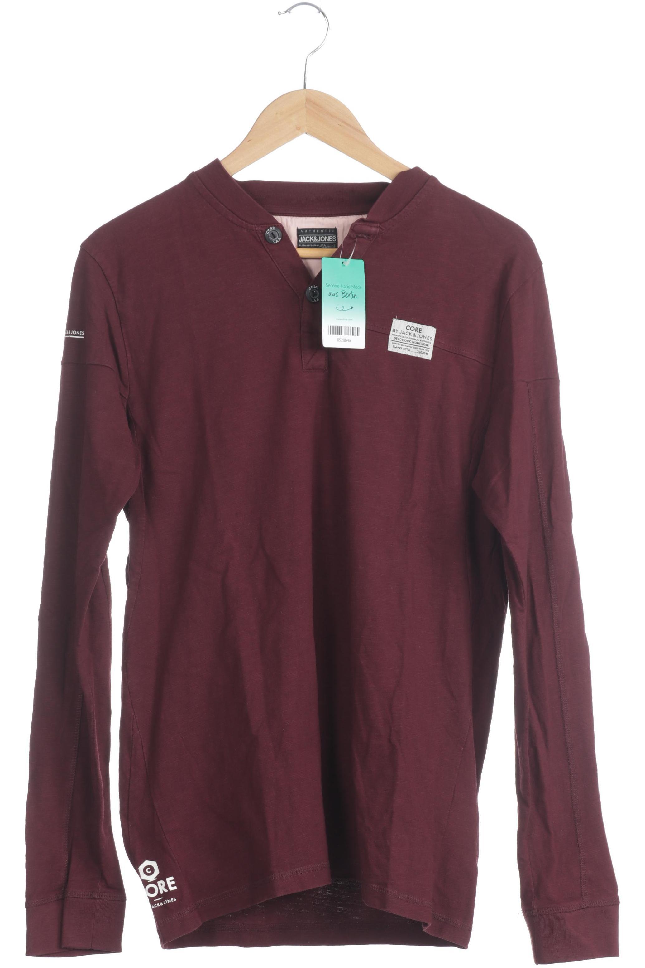 

Jack & Jones Herren Langarmshirt, rot, Gr.