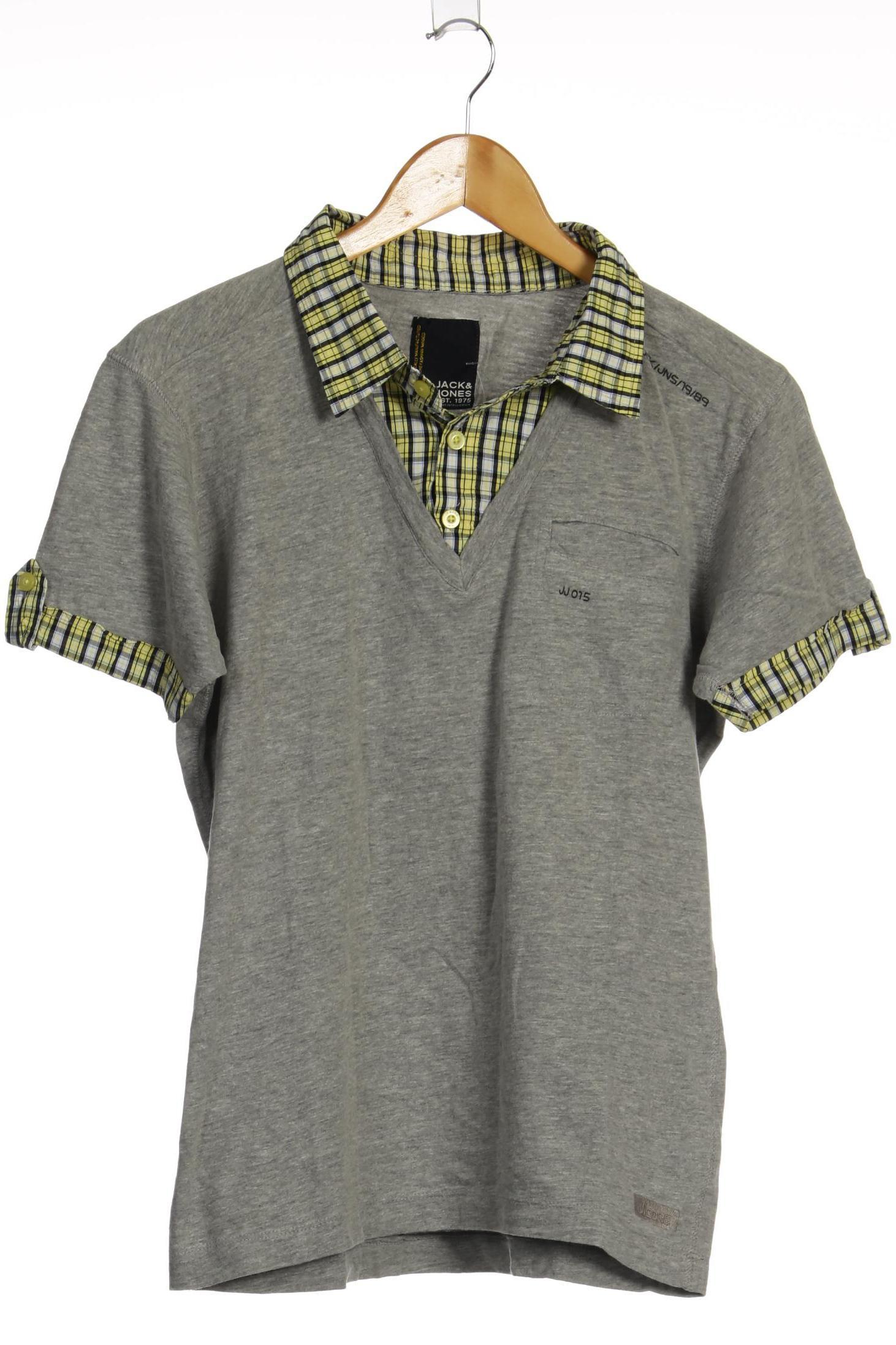 

Jack & Jones Herren Poloshirt, grau, Gr.
