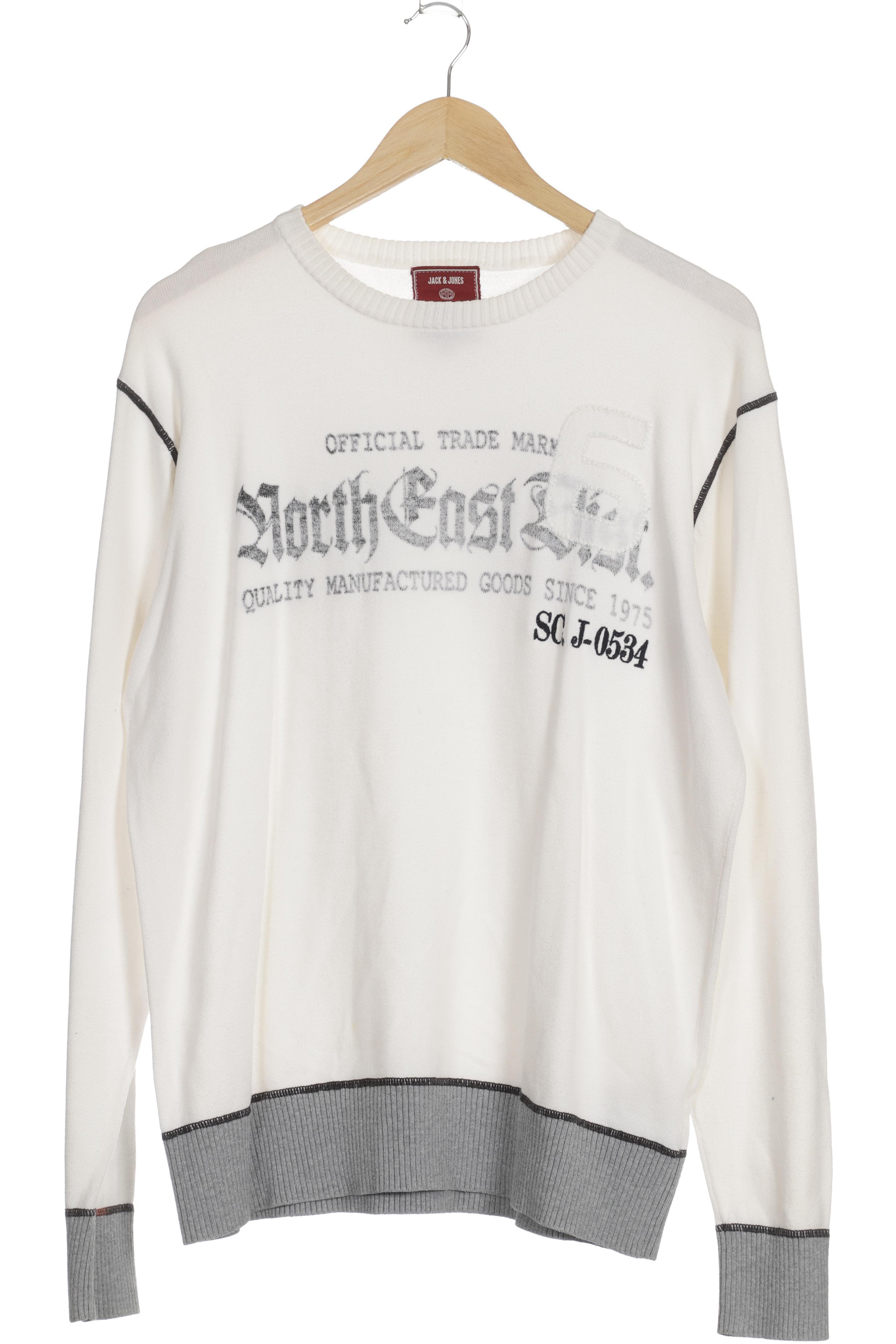 

Jack & Jones Herren Pullover, weiß, Gr.