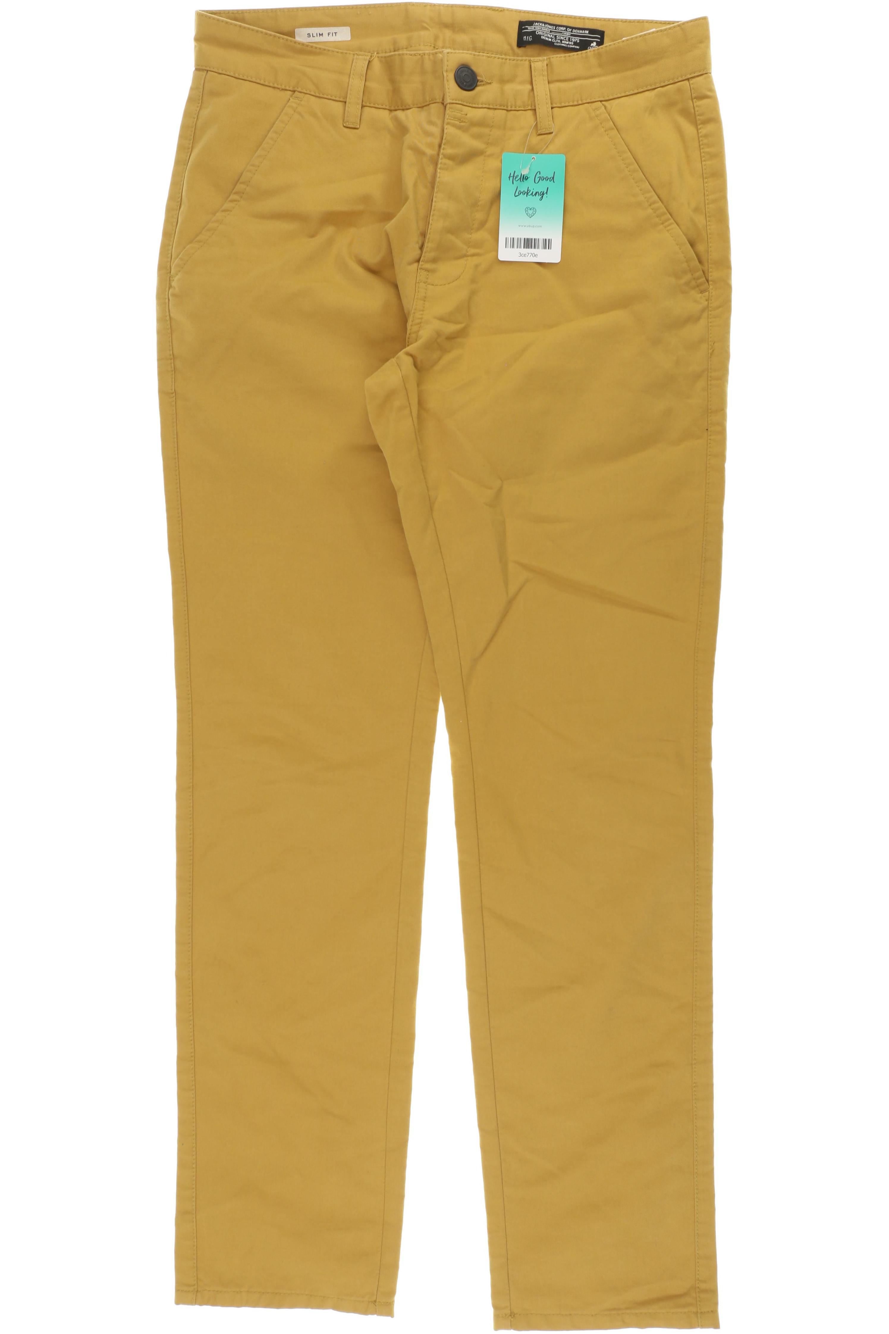 

Jack & Jones Herren Stoffhose, gelb, Gr. 32
