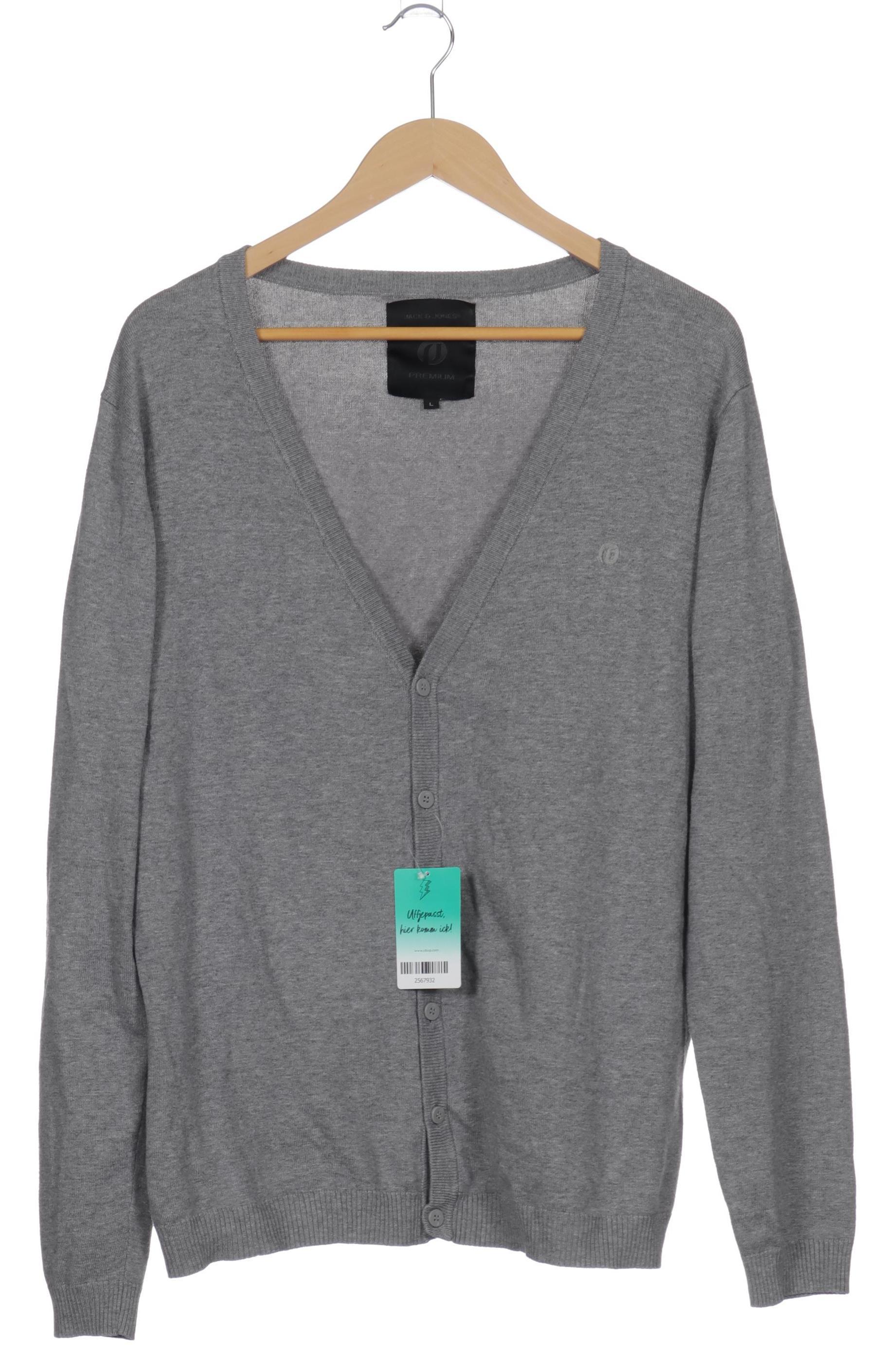 

Jack & Jones Herren Strickjacke, grau, Gr.
