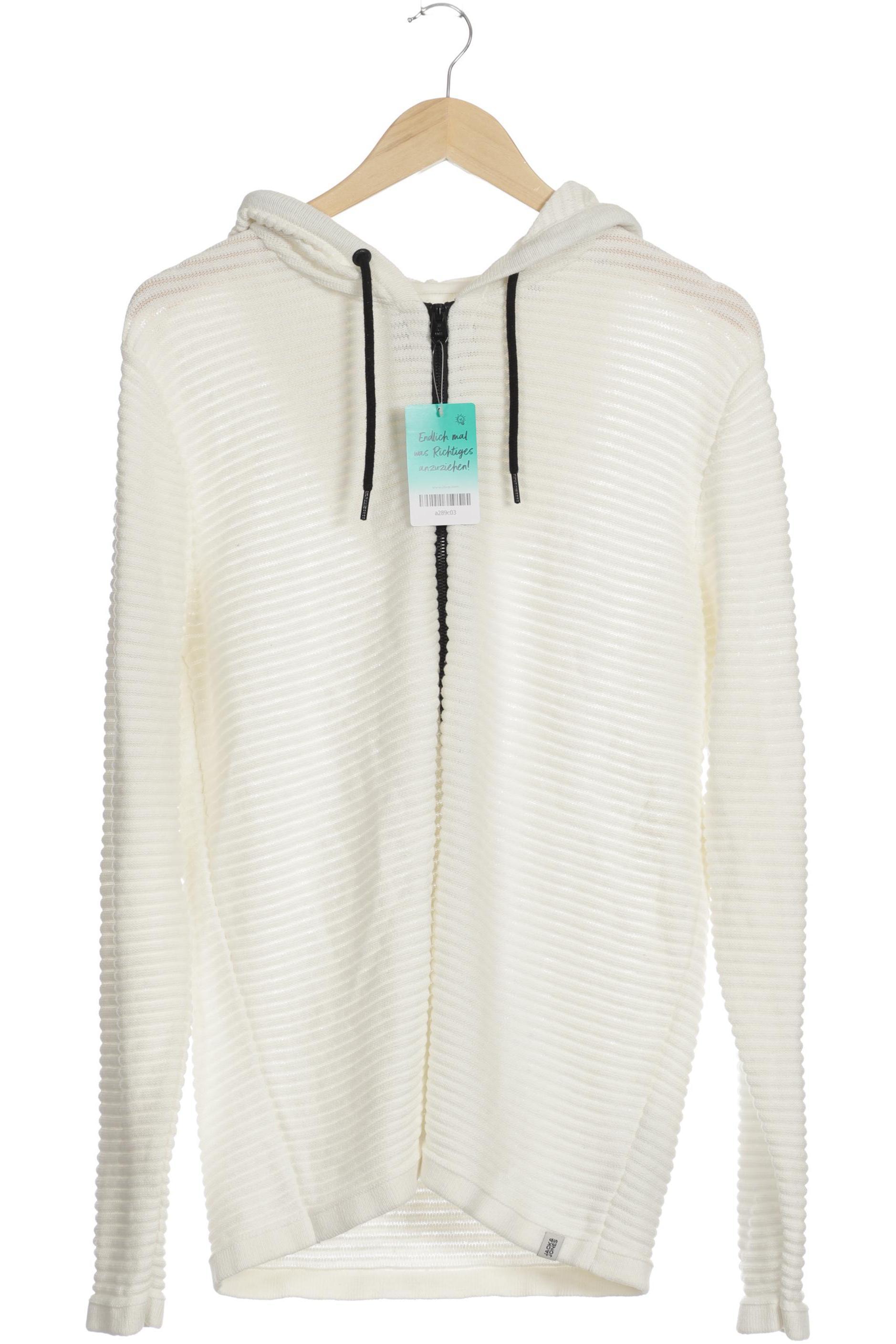 

Jack & Jones Herren Strickjacke, weiß, Gr.