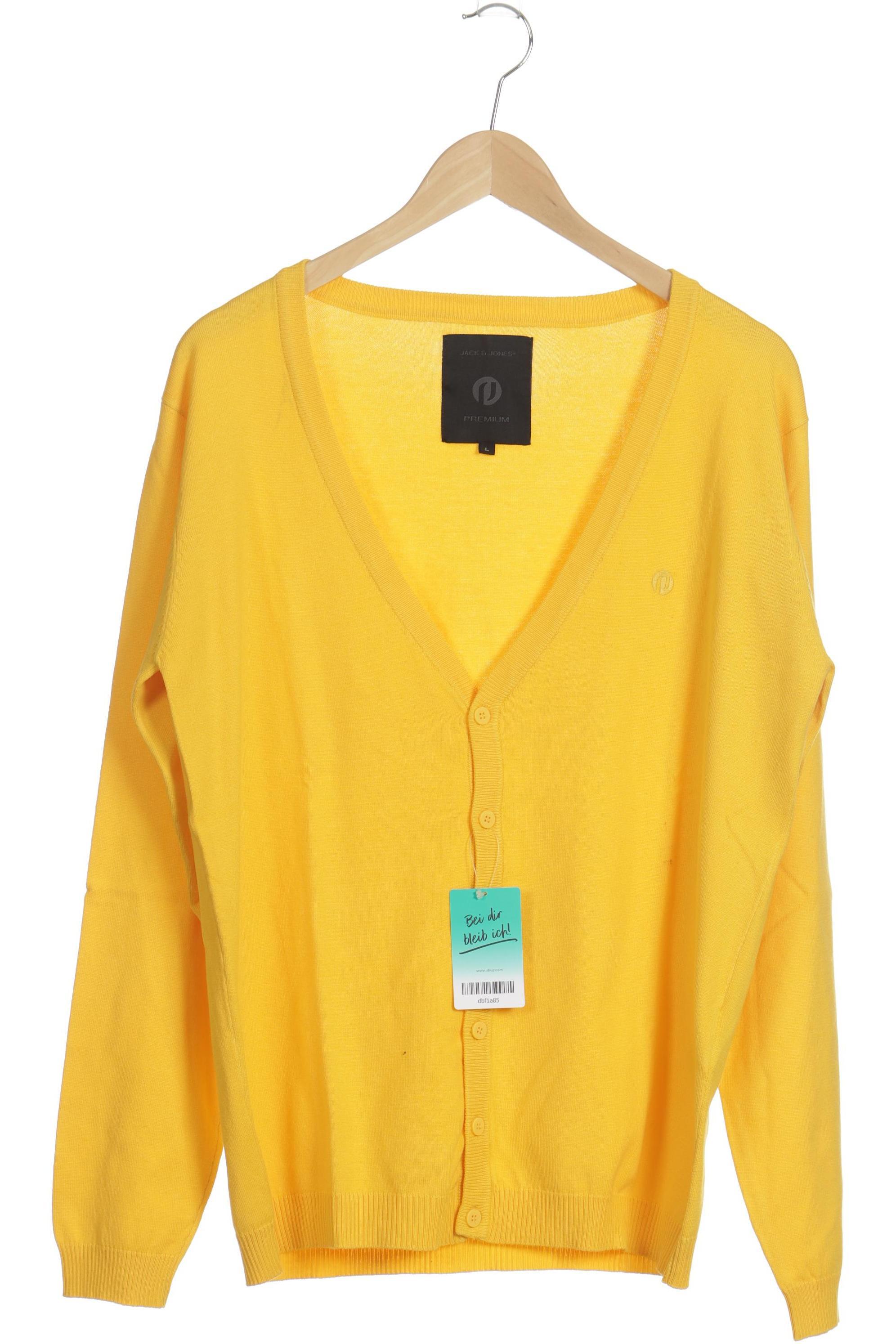 

Jack & Jones Herren Strickjacke, gelb, Gr.