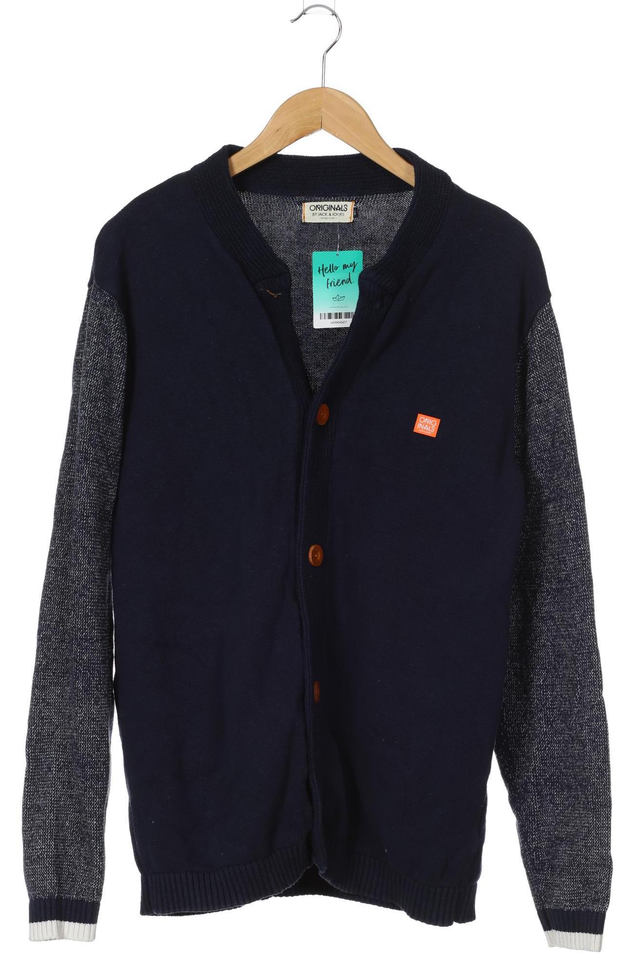 

Jack & Jones Herren Strickjacke, blau, Gr.