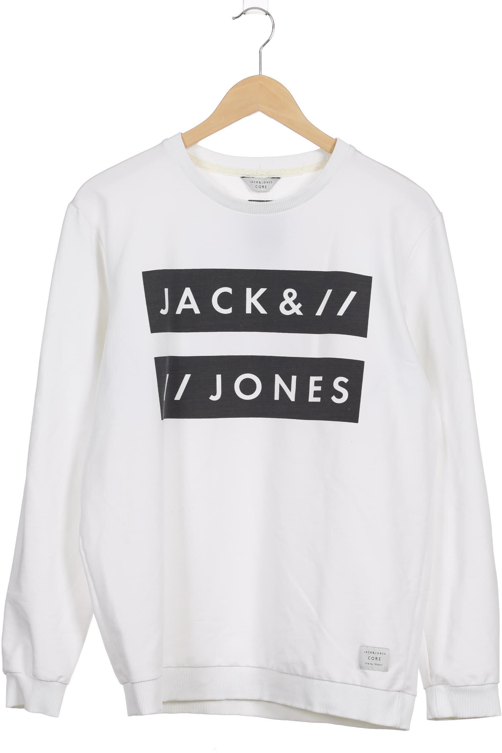 

Jack & Jones Herren Sweatshirt, weiß, Gr.