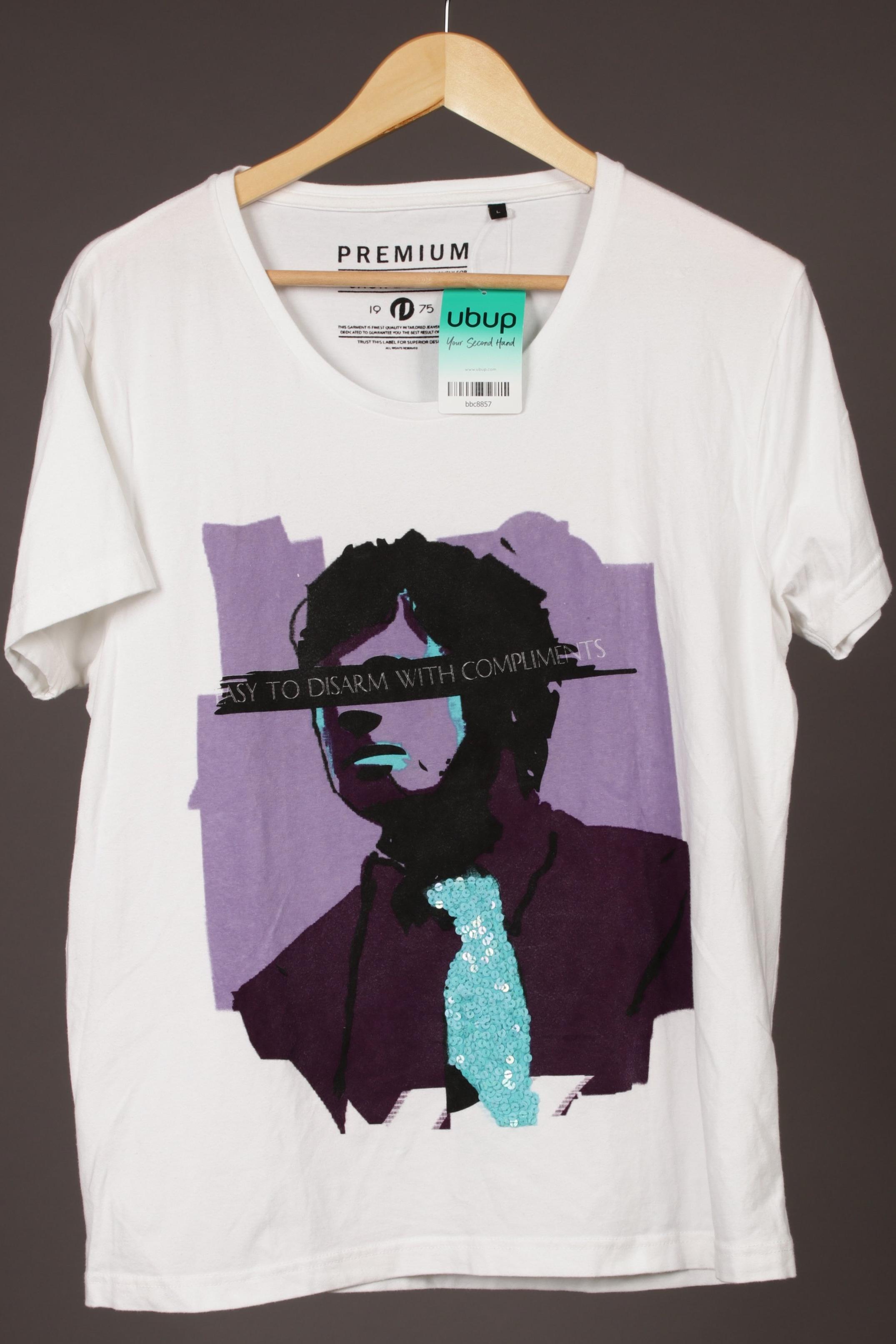 Thumbnail - Jack &amp; Jones Herren T-Shirt, weiß, Gr.