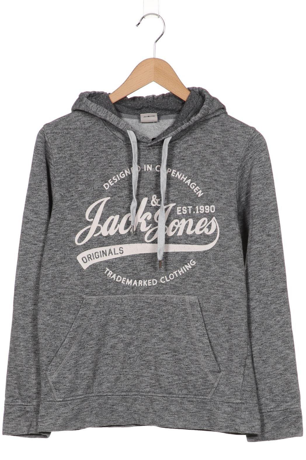 

Jack & Jones Damen Kapuzenpullover, grau, Gr. 36