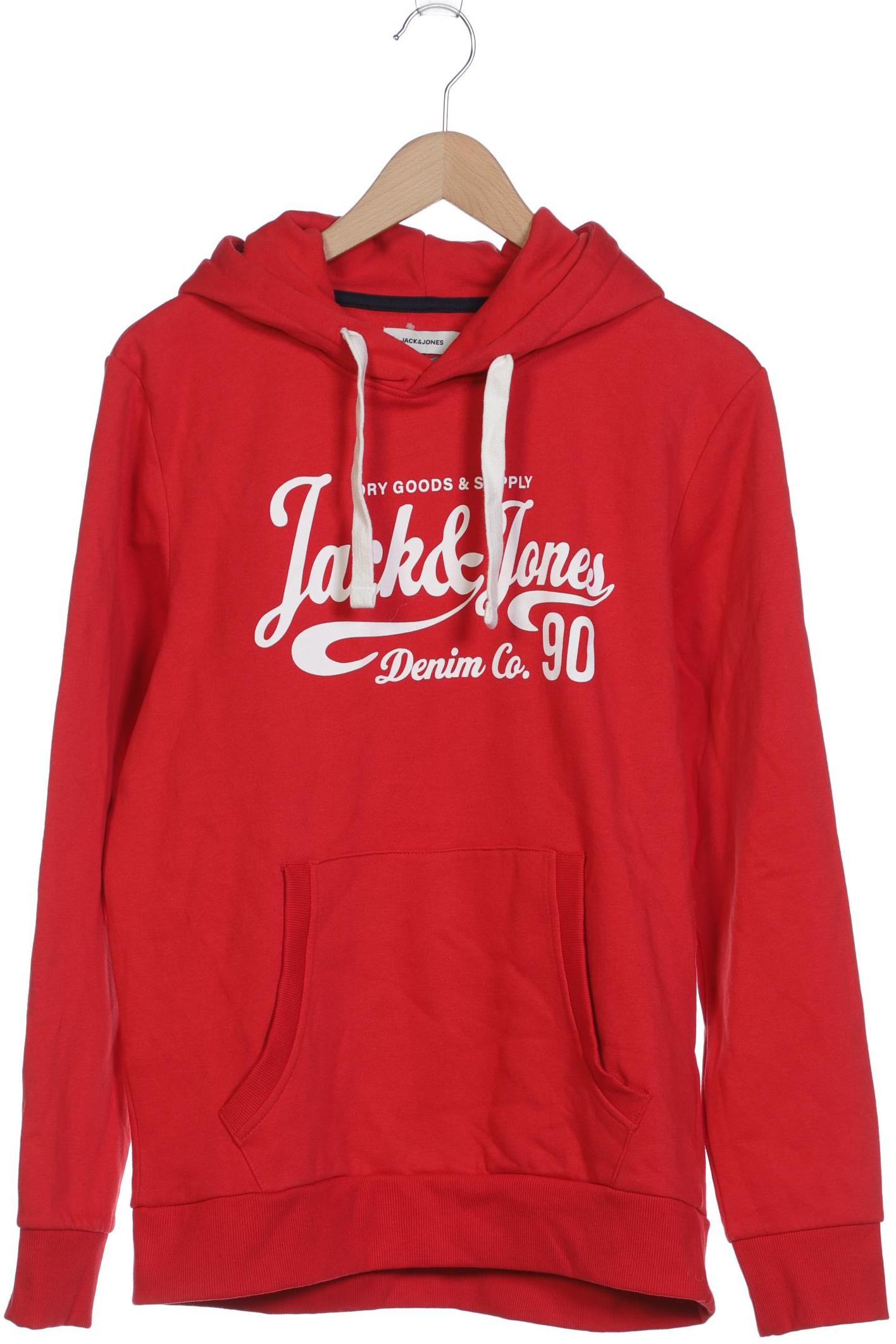 

Jack & Jones Damen Kapuzenpullover, rot, Gr. 42