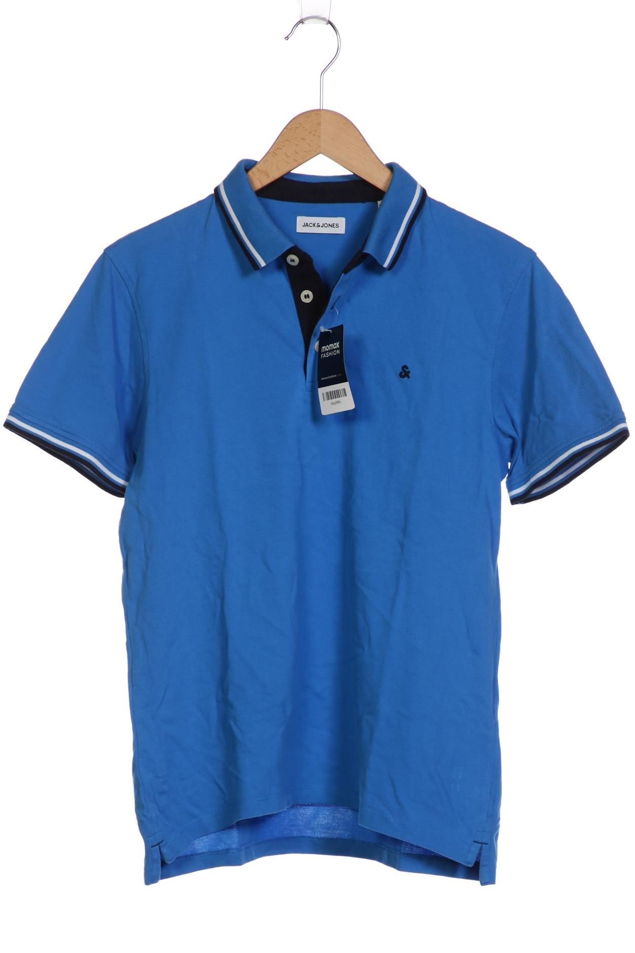 

Jack & Jones Damen Poloshirt, blau, Gr. 42