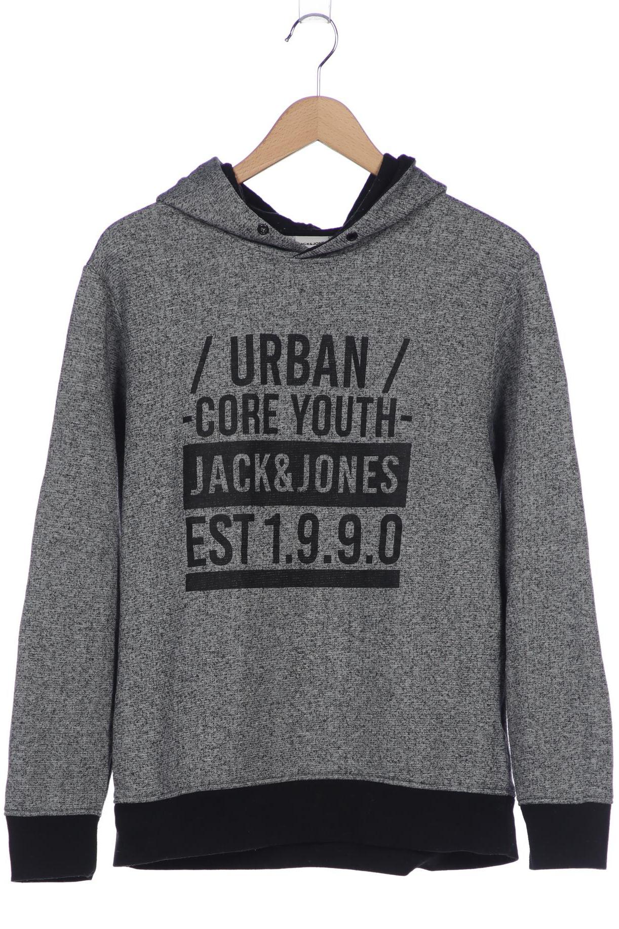 

Jack & Jones Damen Kapuzenpullover, grau, Gr. 44