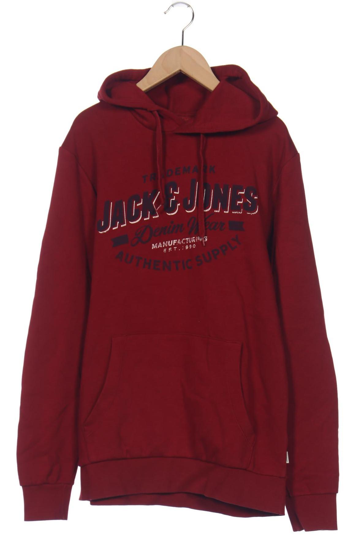 

JACK & JONES Herren Kapuzenpullover, rot