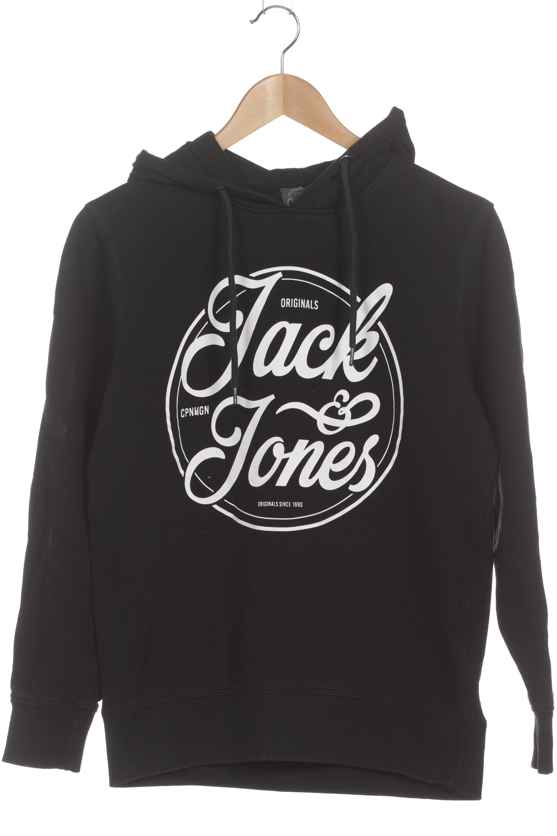 

Jack & Jones Herren Kapuzenpullover, schwarz, Gr.
