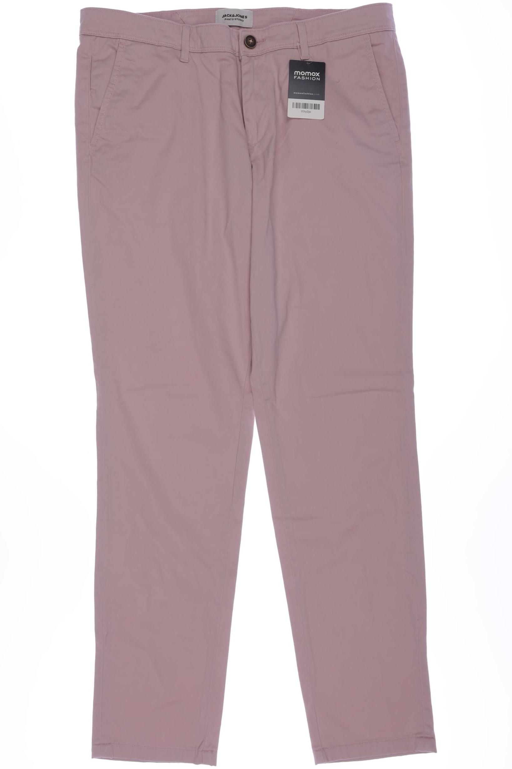

Jack & Jones Herren Stoffhose, pink, Gr. 34