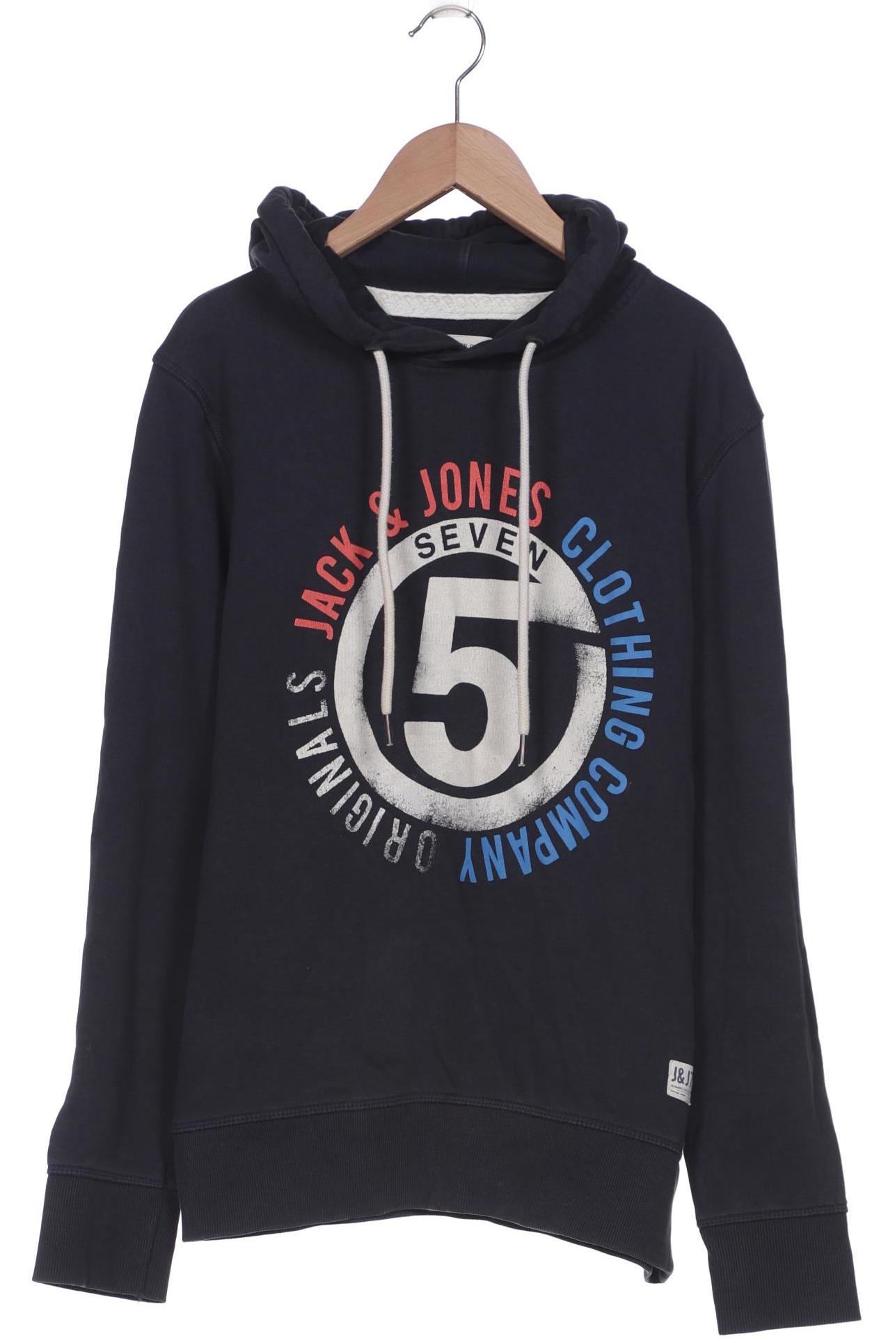 

Jack & Jones Herren Kapuzenpullover, marineblau, Gr. 48