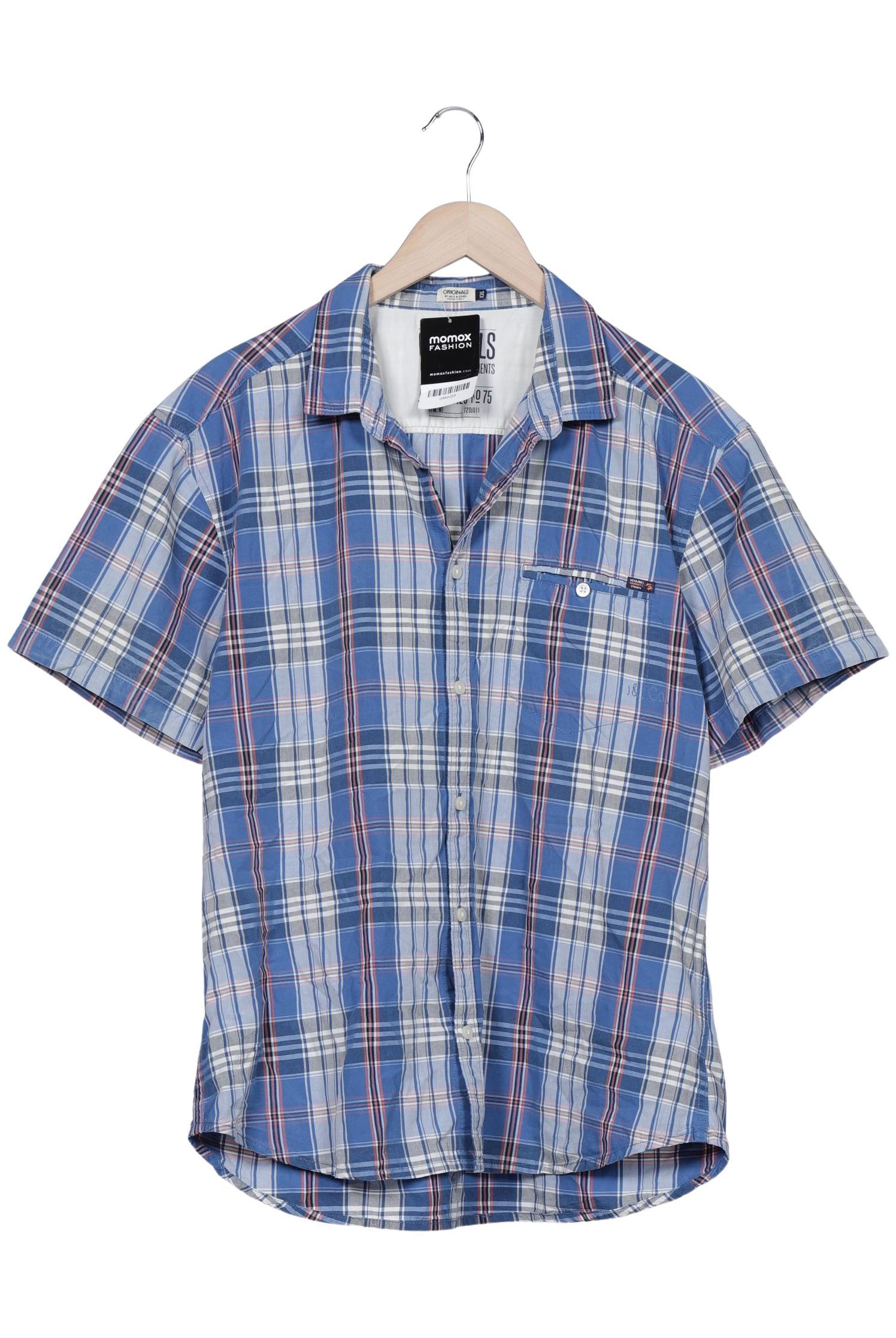 

Jack & Jones Herren Hemd, blau, Gr. 56