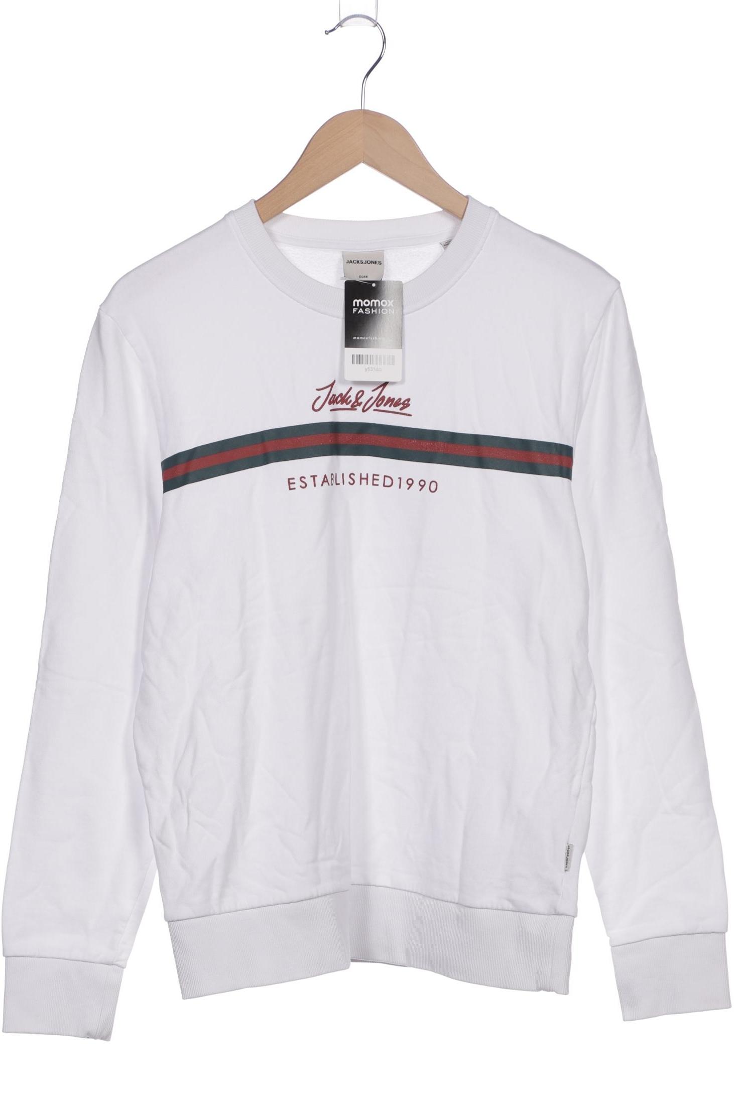 

Jack & Jones Herren Sweatshirt, weiß, Gr. 48