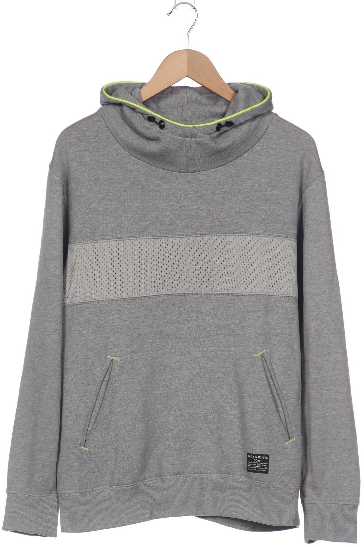 

Jack & Jones Herren Kapuzenpullover, grau, Gr. 54