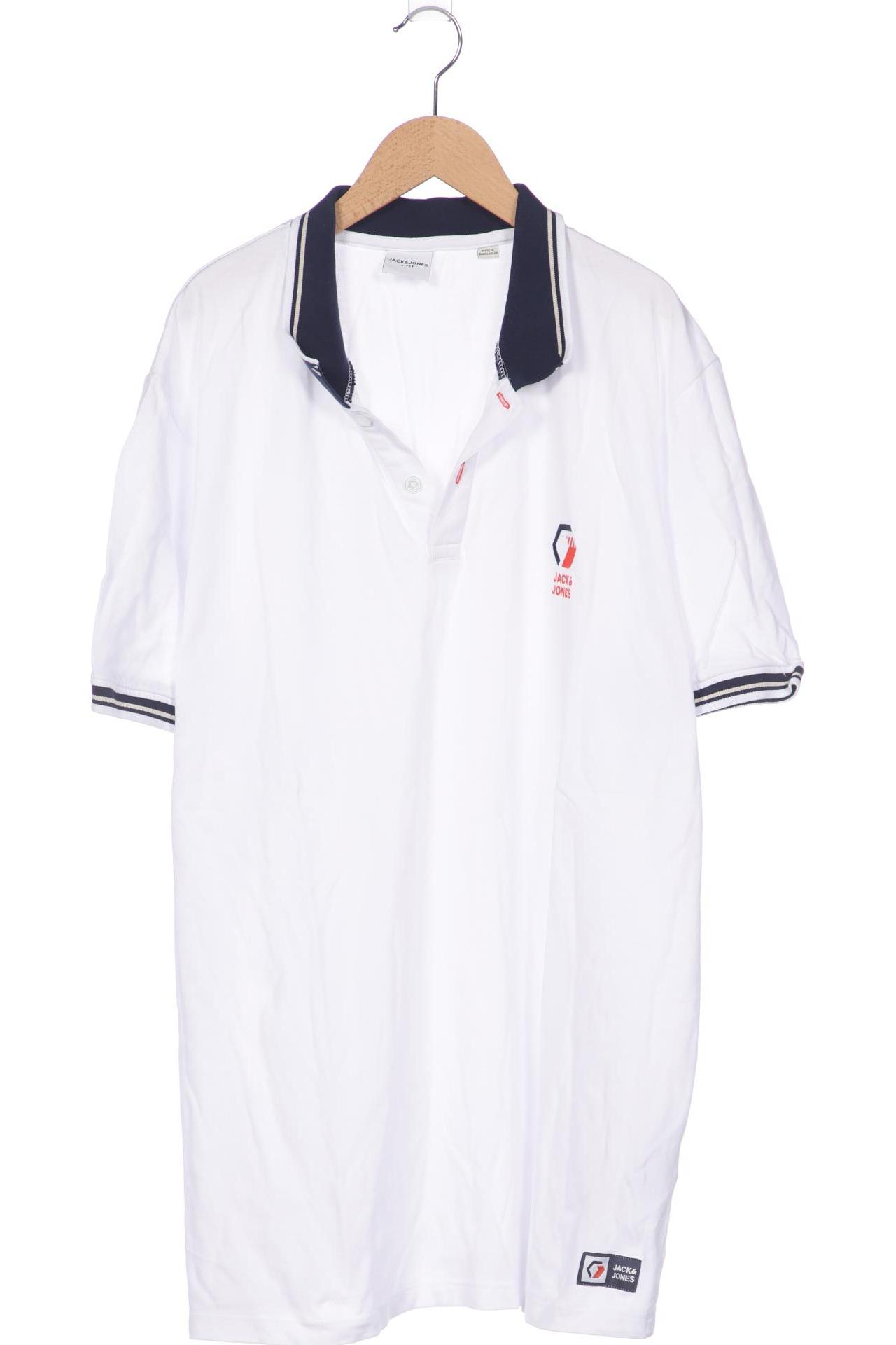 

Jack & Jones Herren Poloshirt, weiß, Gr. 60