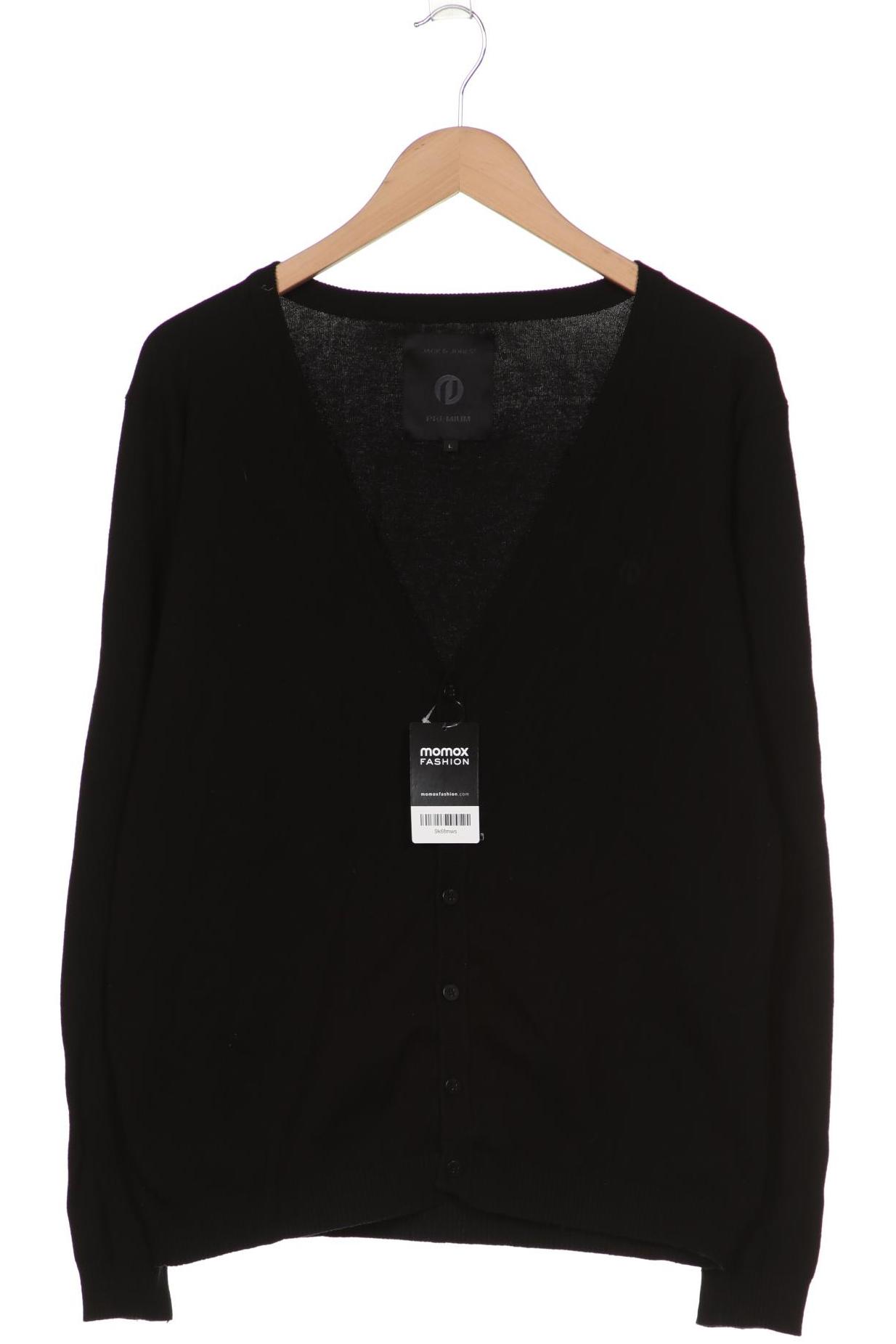 

Jack & Jones Herren Strickjacke, schwarz, Gr. 52