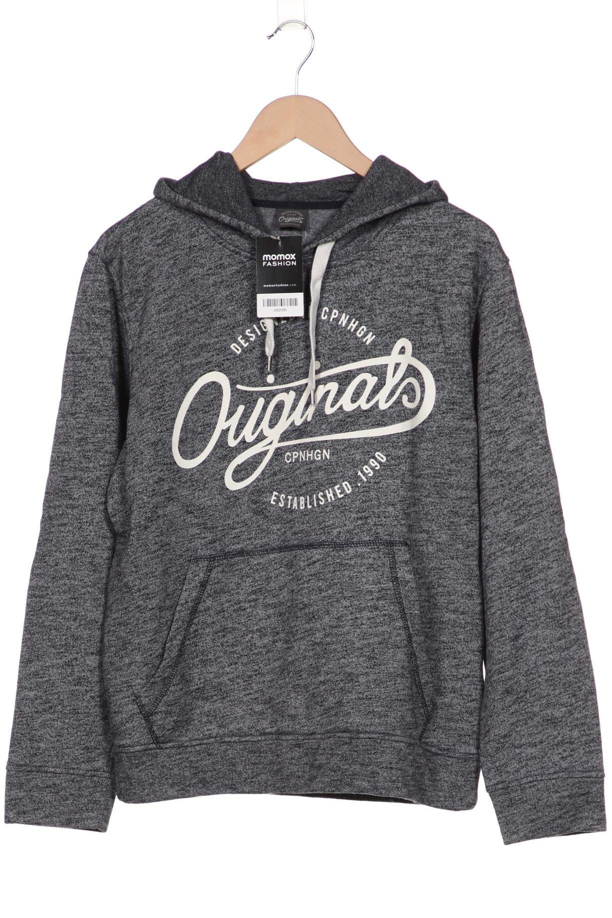 

JACK & JONES Herren Kapuzenpullover, grau